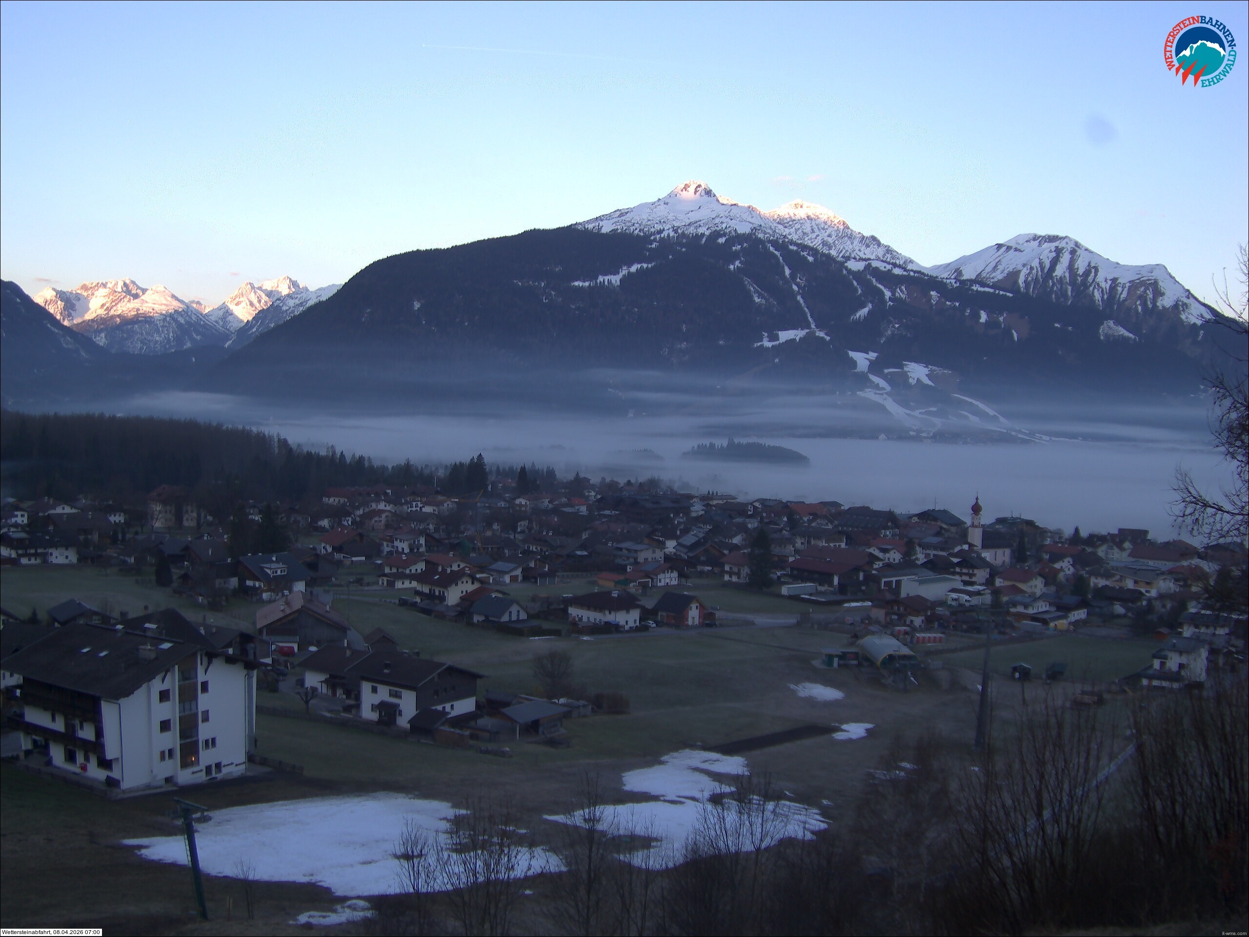 Archiv Foto Webcam Sonnenhang Sessellift Ehrwald