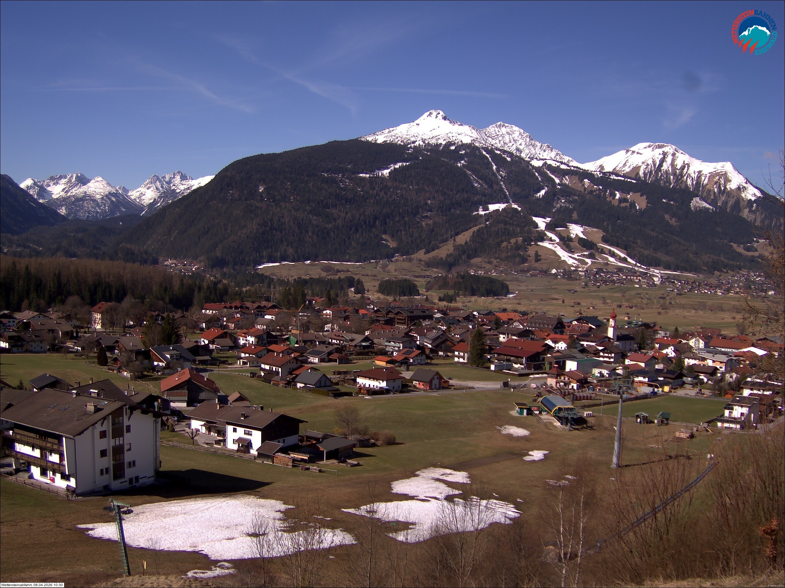 Archiv Foto Webcam Sonnenhang Sessellift Ehrwald