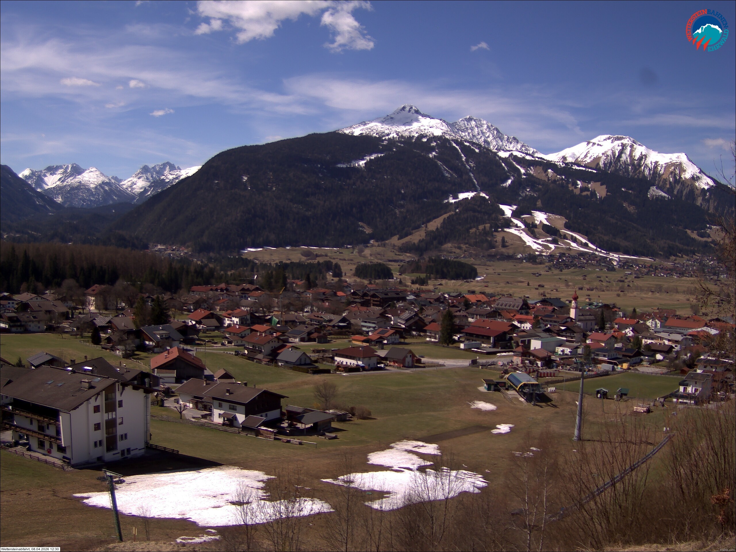 Archiv Foto Webcam Sonnenhang Sessellift Ehrwald