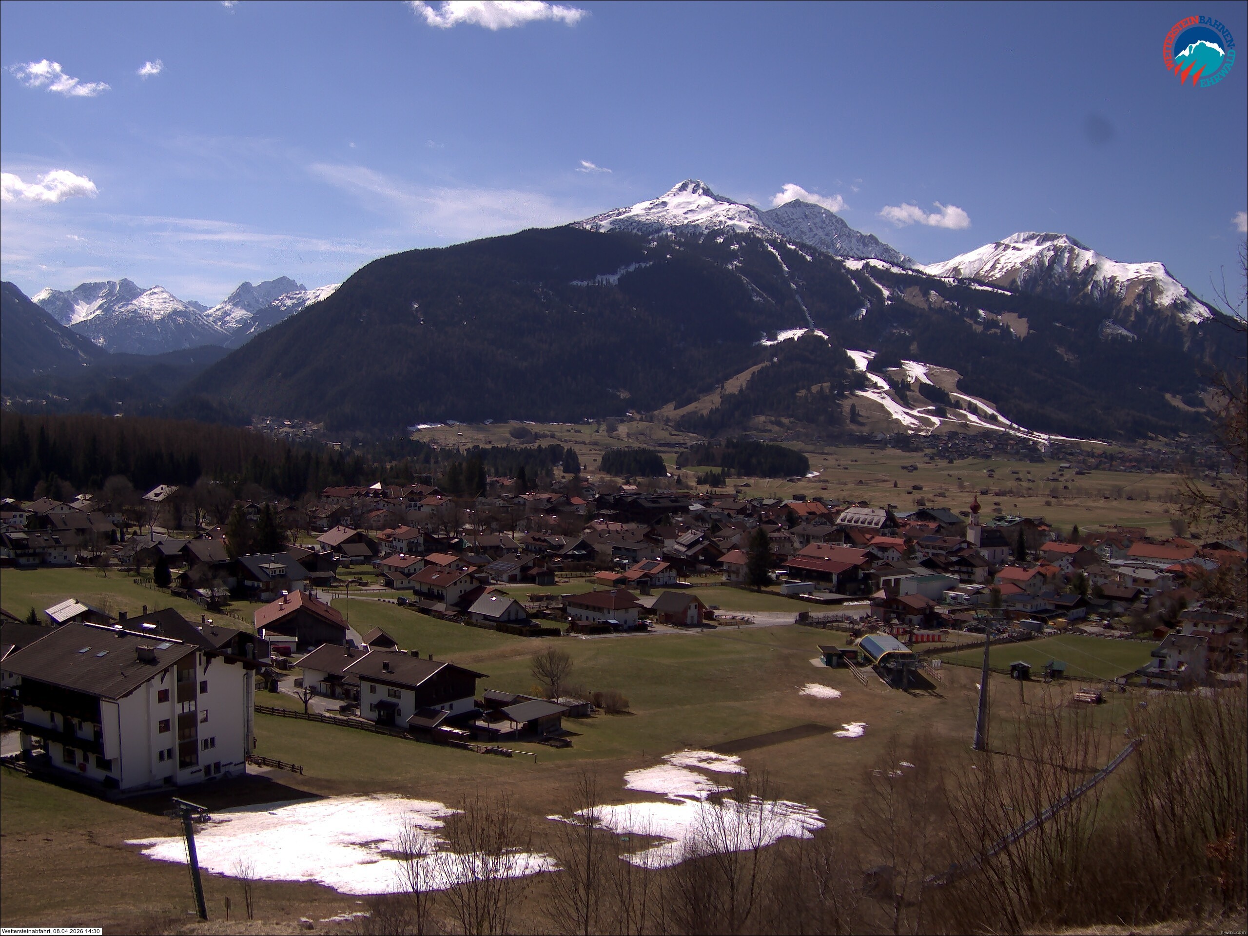 Archiv Foto Webcam Sonnenhang Sessellift Ehrwald