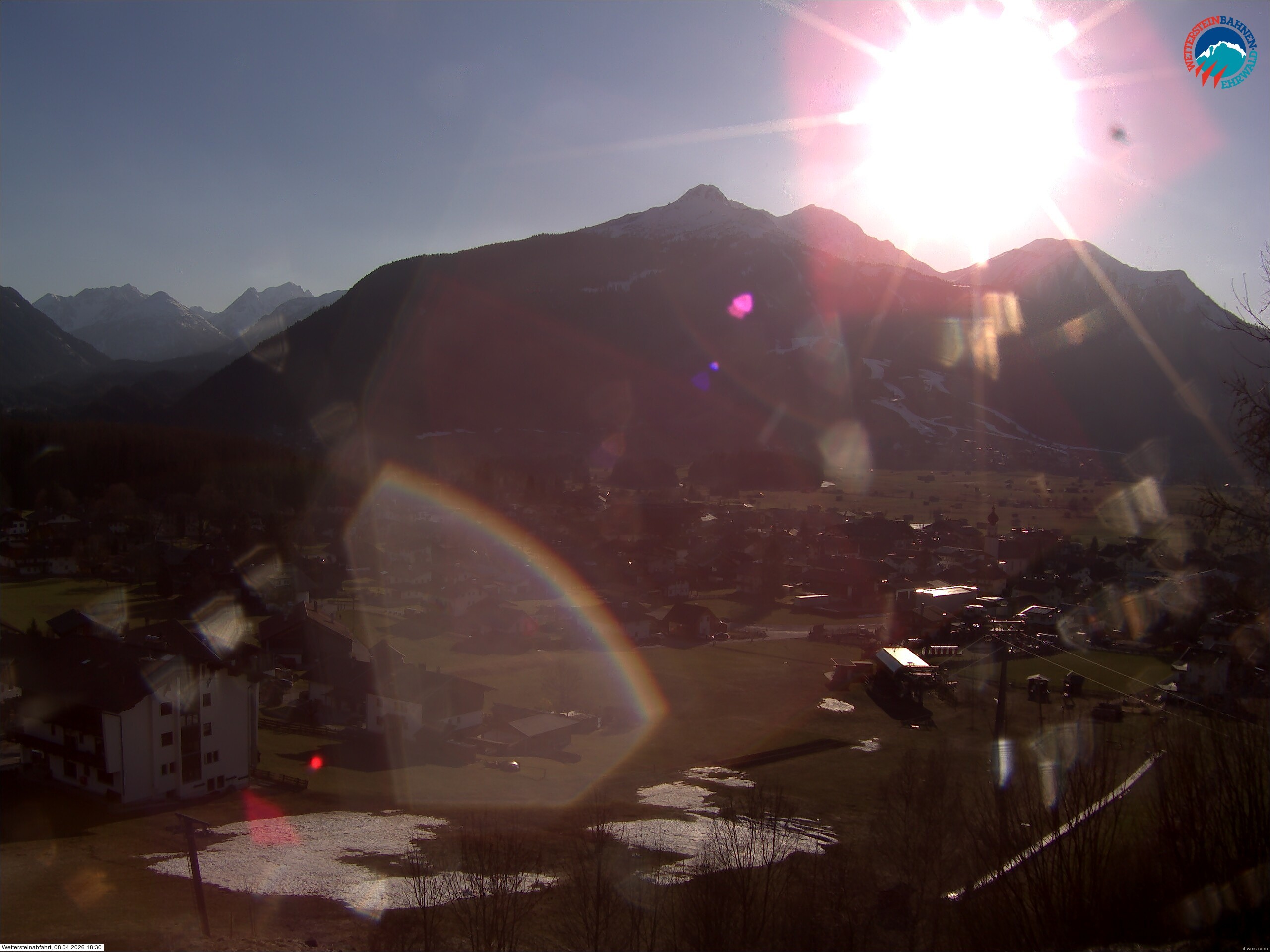 Archiv Foto Webcam Sonnenhang Sessellift Ehrwald