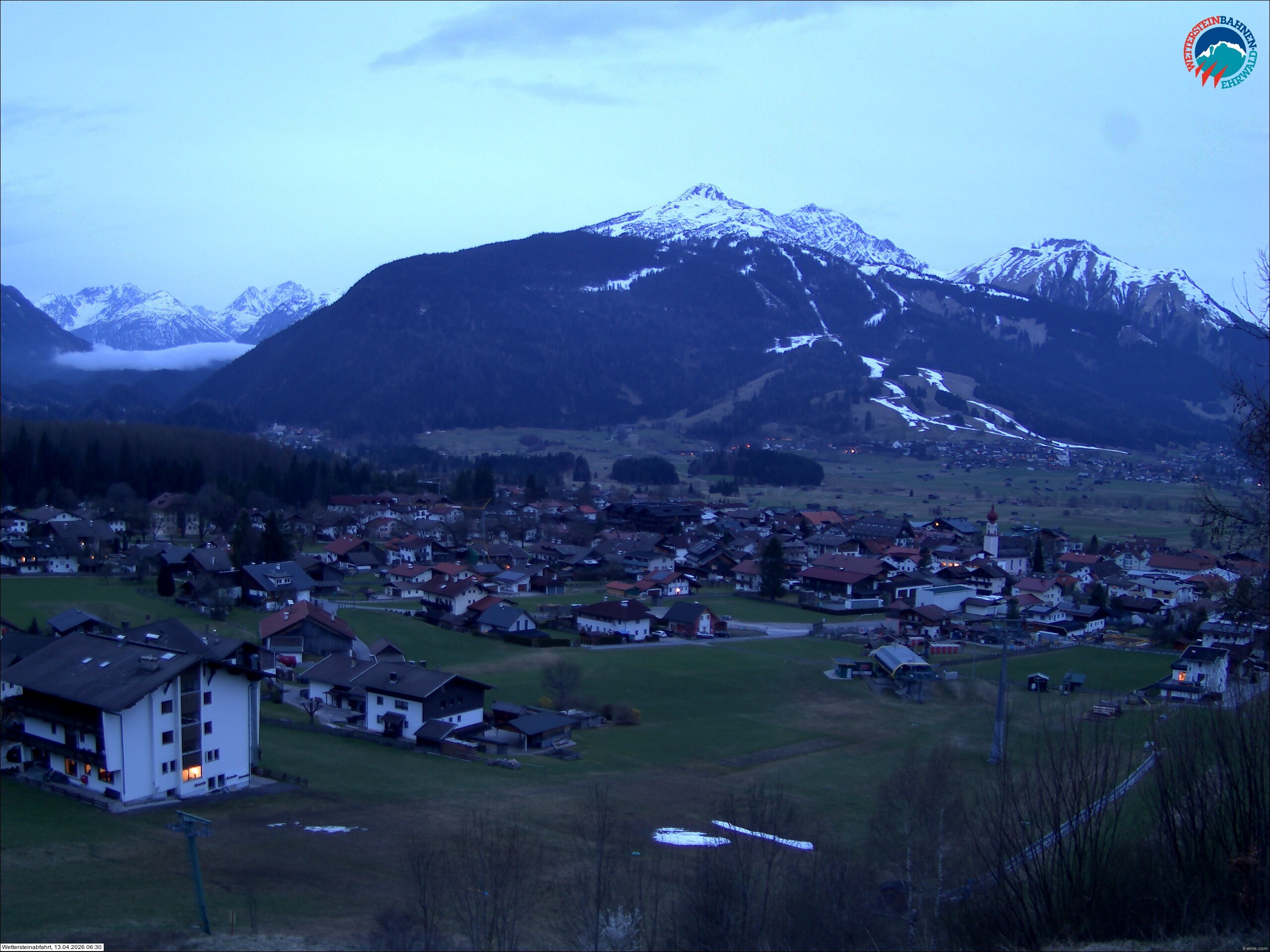 Archiv Foto Webcam Sonnenhang Sessellift Ehrwald