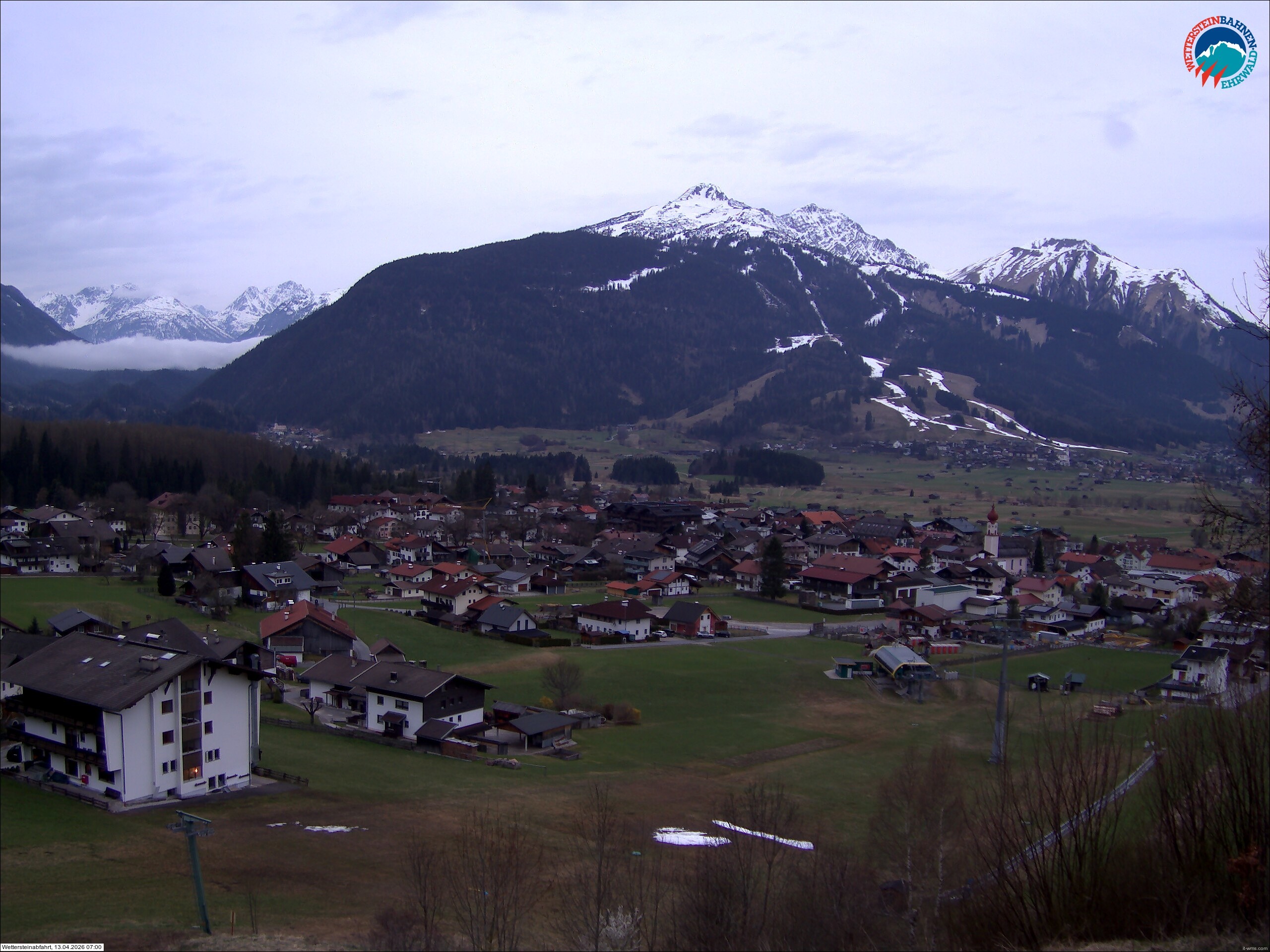 Archiv Foto Webcam Sonnenhang Sessellift Ehrwald