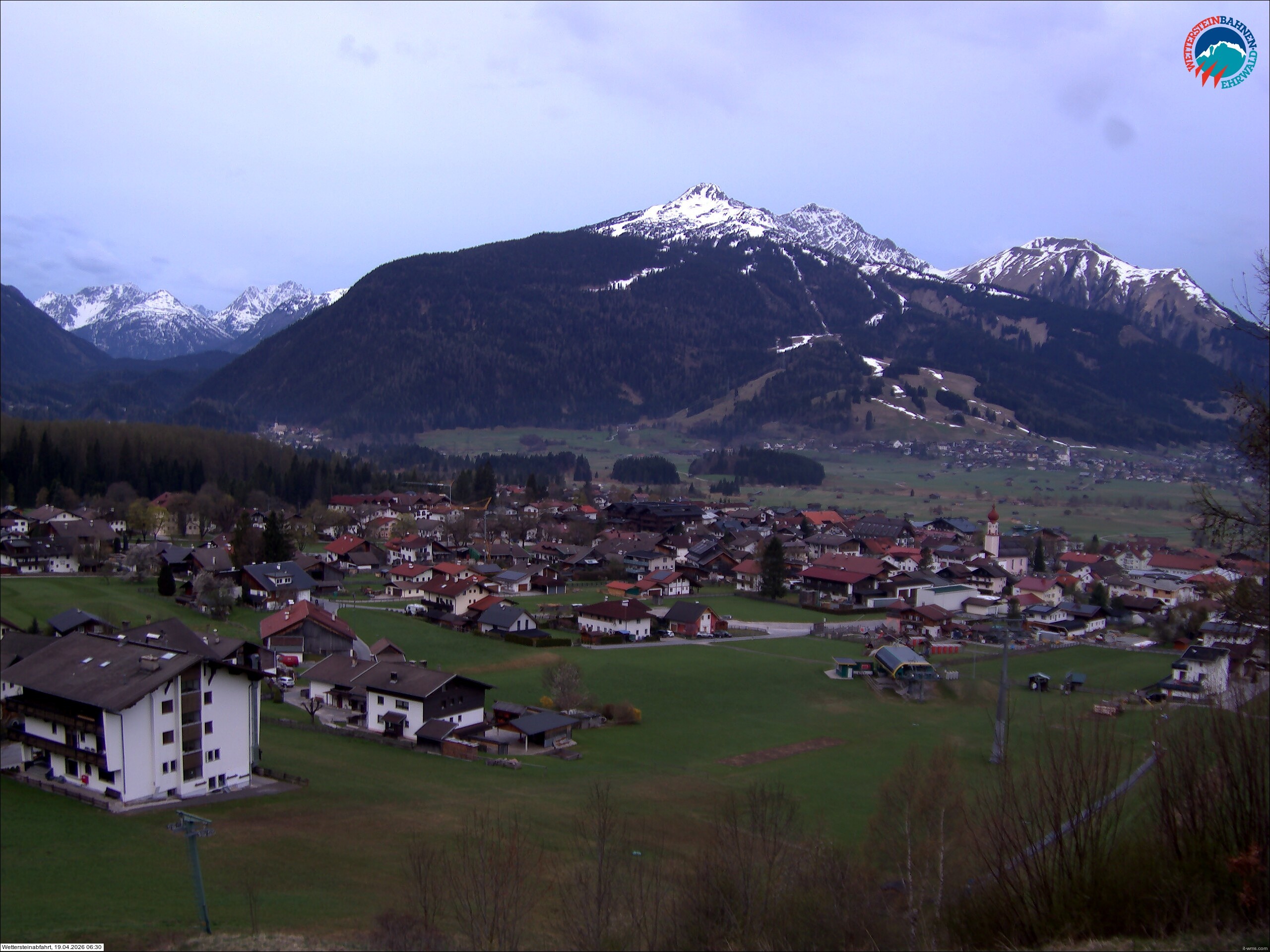 Archiv Foto Webcam Sonnenhang Sessellift Ehrwald