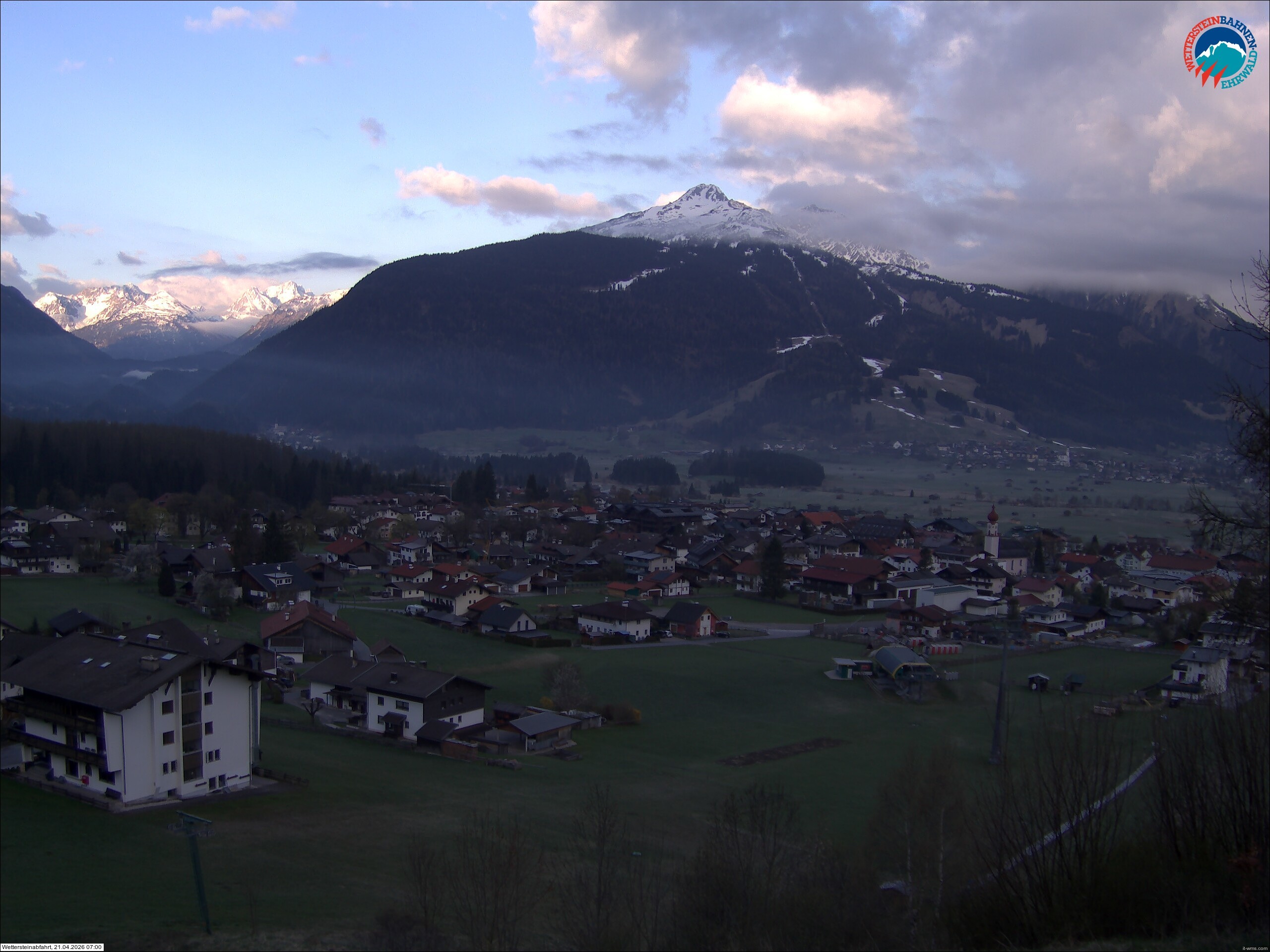 Archiv Foto Webcam Sonnenhang Sessellift Ehrwald