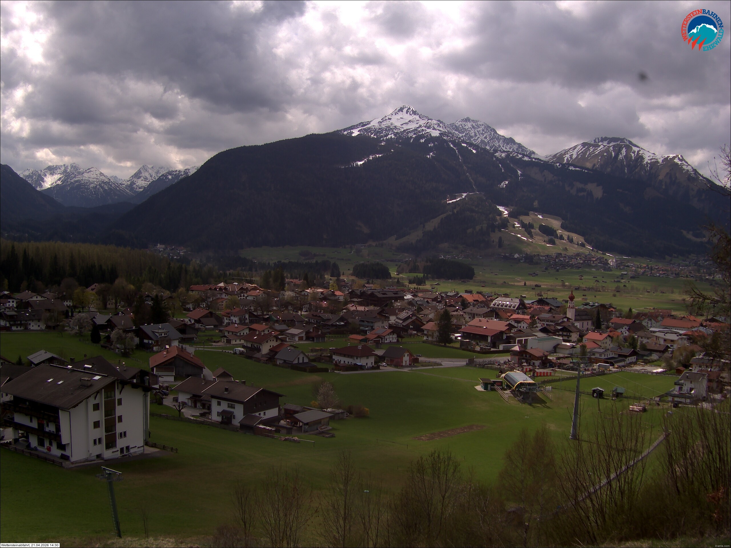 Archiv Foto Webcam Sonnenhang Sessellift Ehrwald