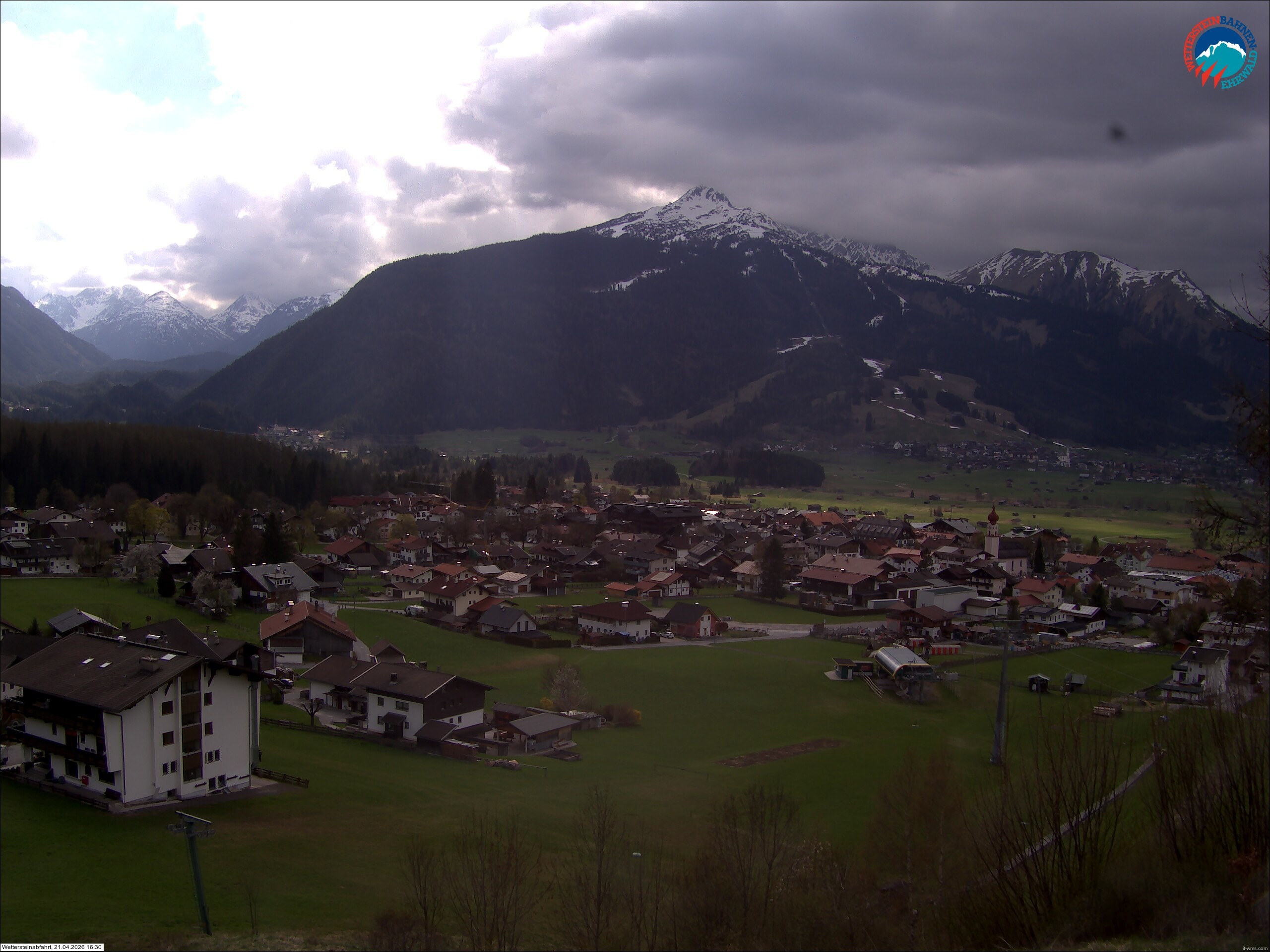 Archiv Foto Webcam Sonnenhang Sessellift Ehrwald