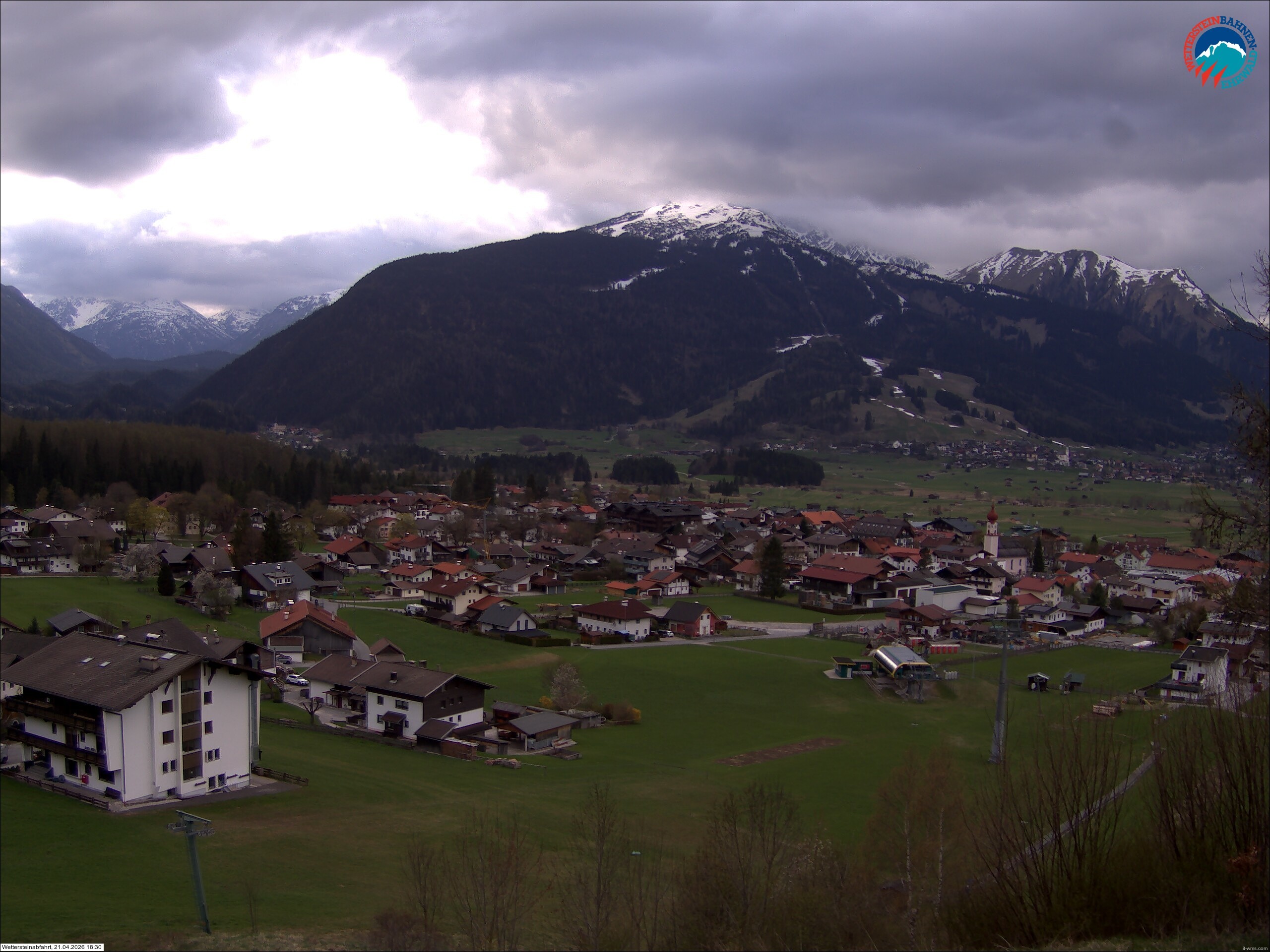 Archiv Foto Webcam Sonnenhang Sessellift Ehrwald