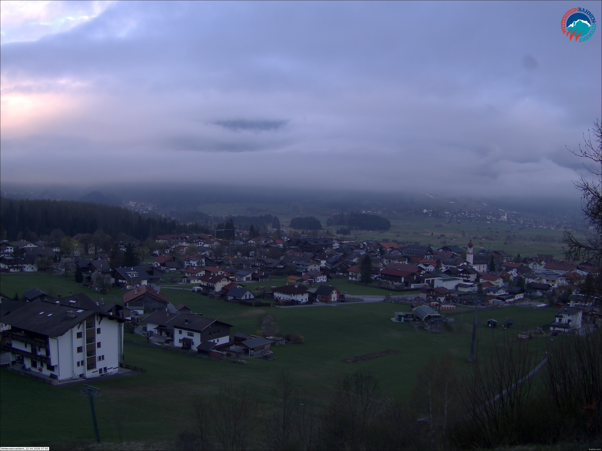 Archiv Foto Webcam Sonnenhang Sessellift Ehrwald