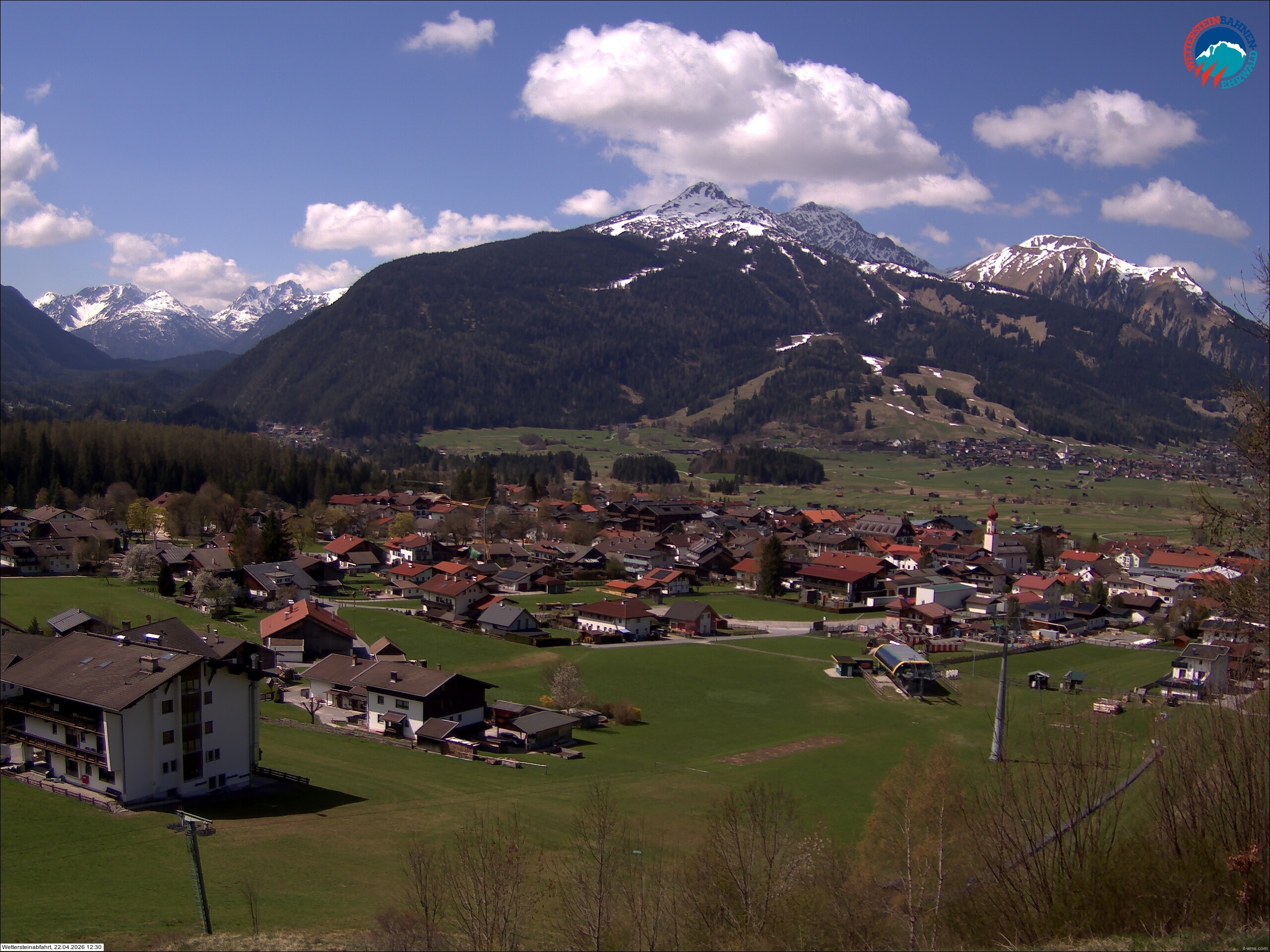 Archiv Foto Webcam Sonnenhang Sessellift Ehrwald