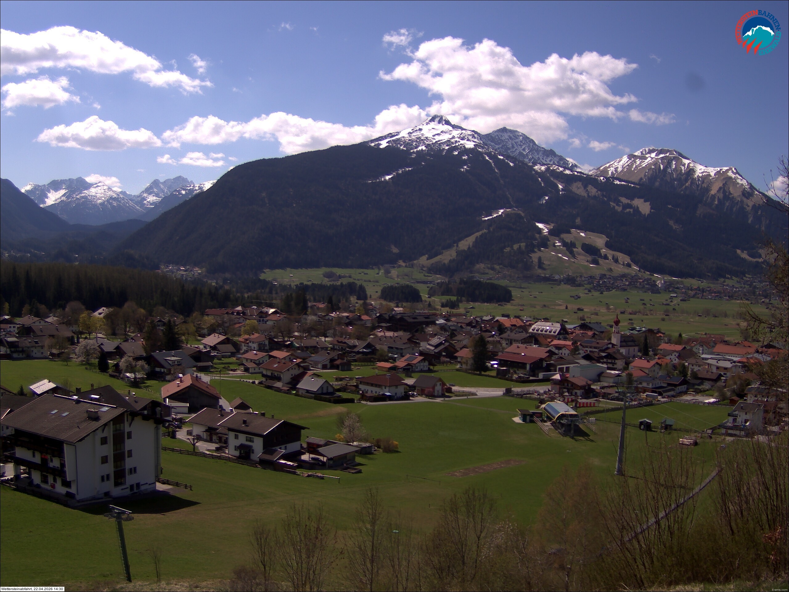 Archiv Foto Webcam Sonnenhang Sessellift Ehrwald