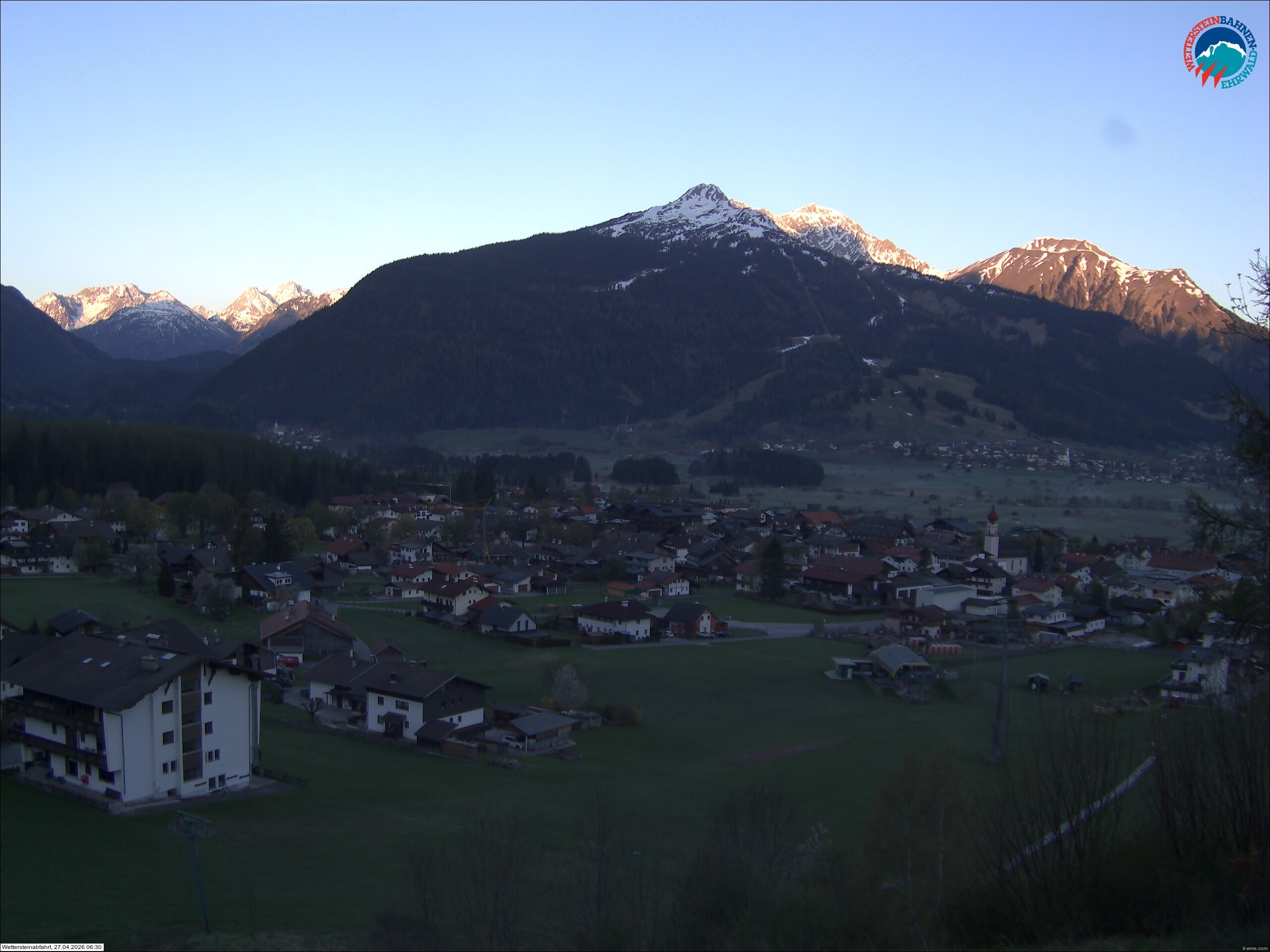 Archiv Foto Webcam Sonnenhang Sessellift Ehrwald