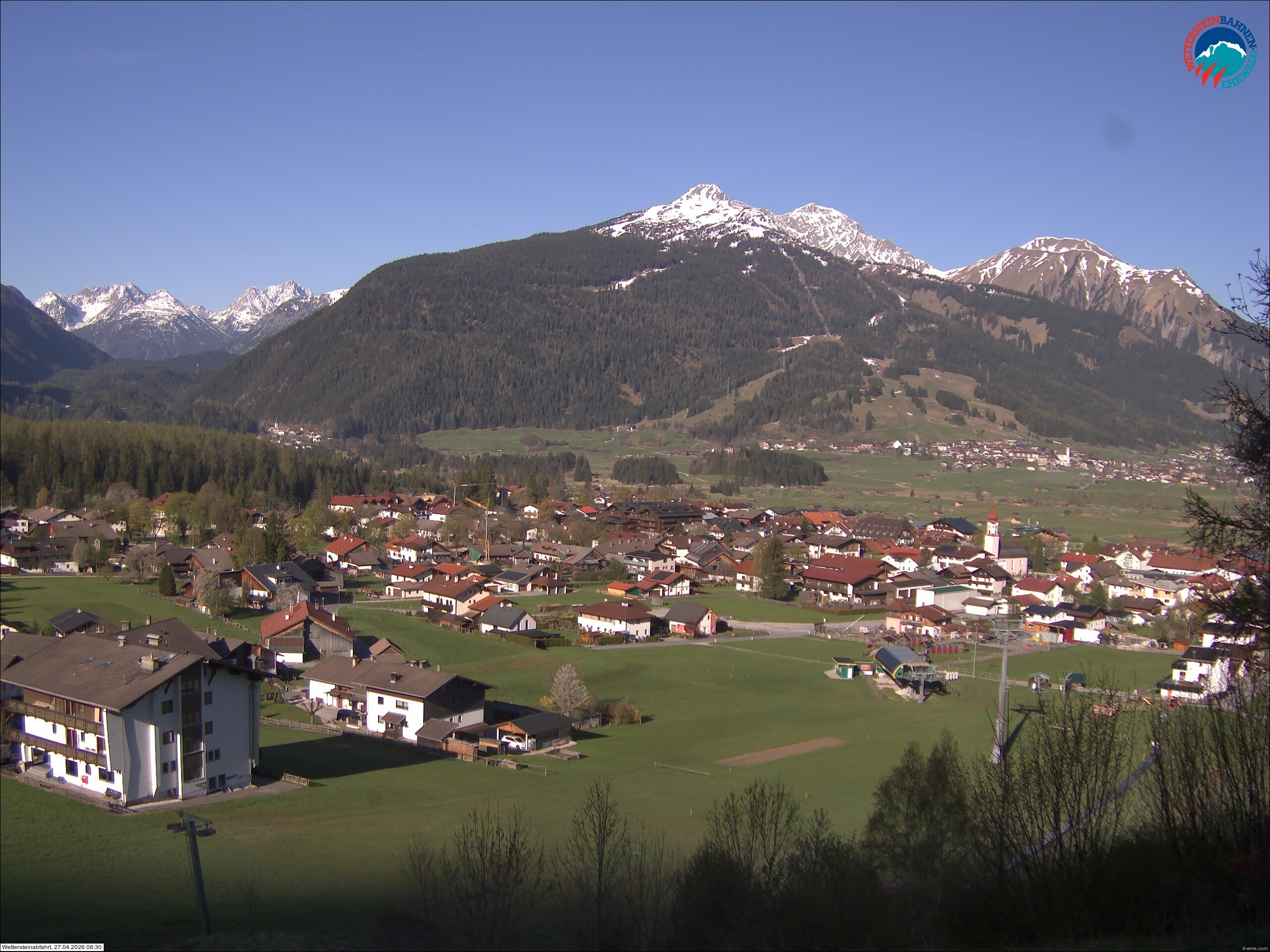 Archiv Foto Webcam Sonnenhang Sessellift Ehrwald