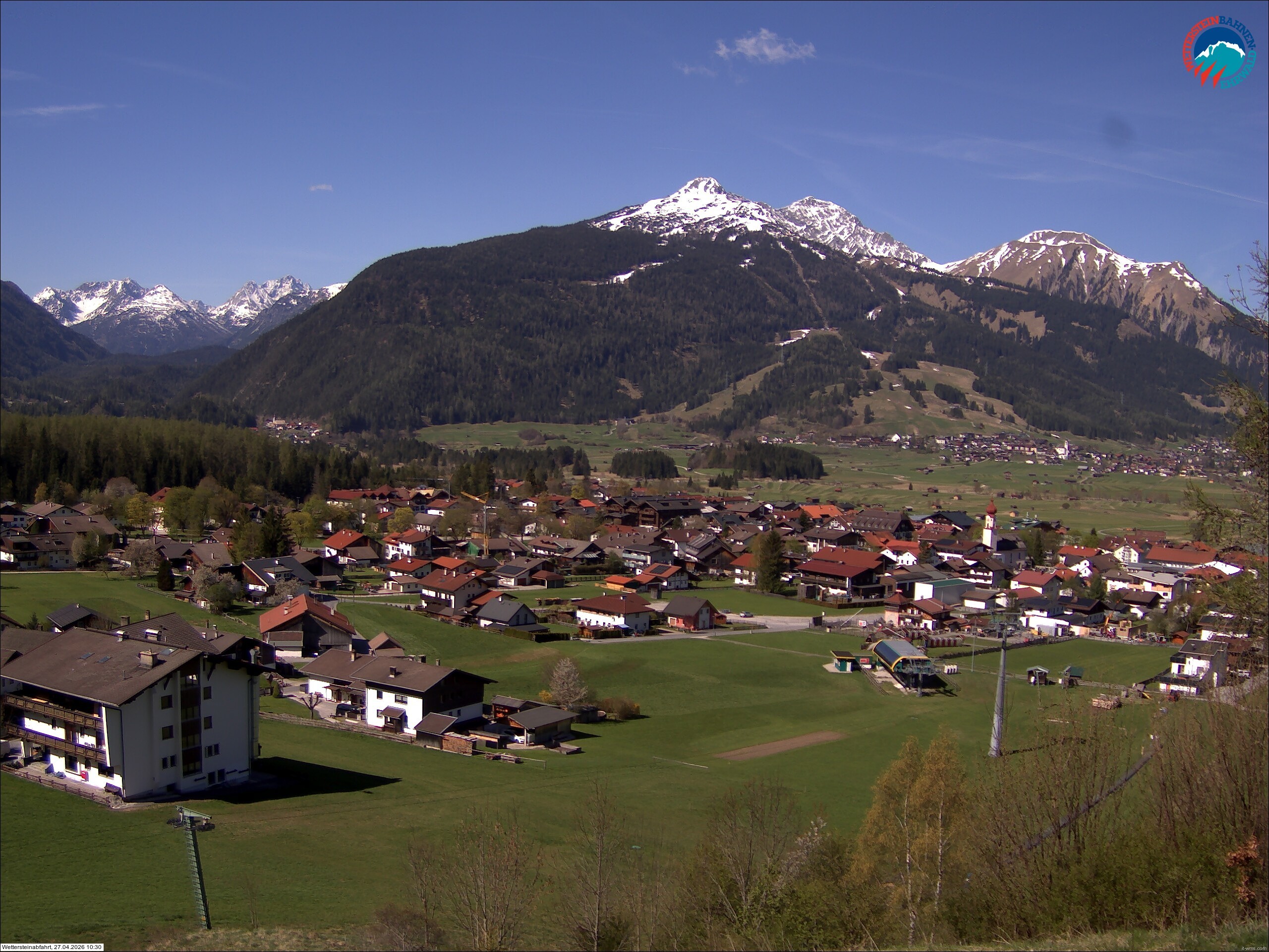 Archiv Foto Webcam Sonnenhang Sessellift Ehrwald