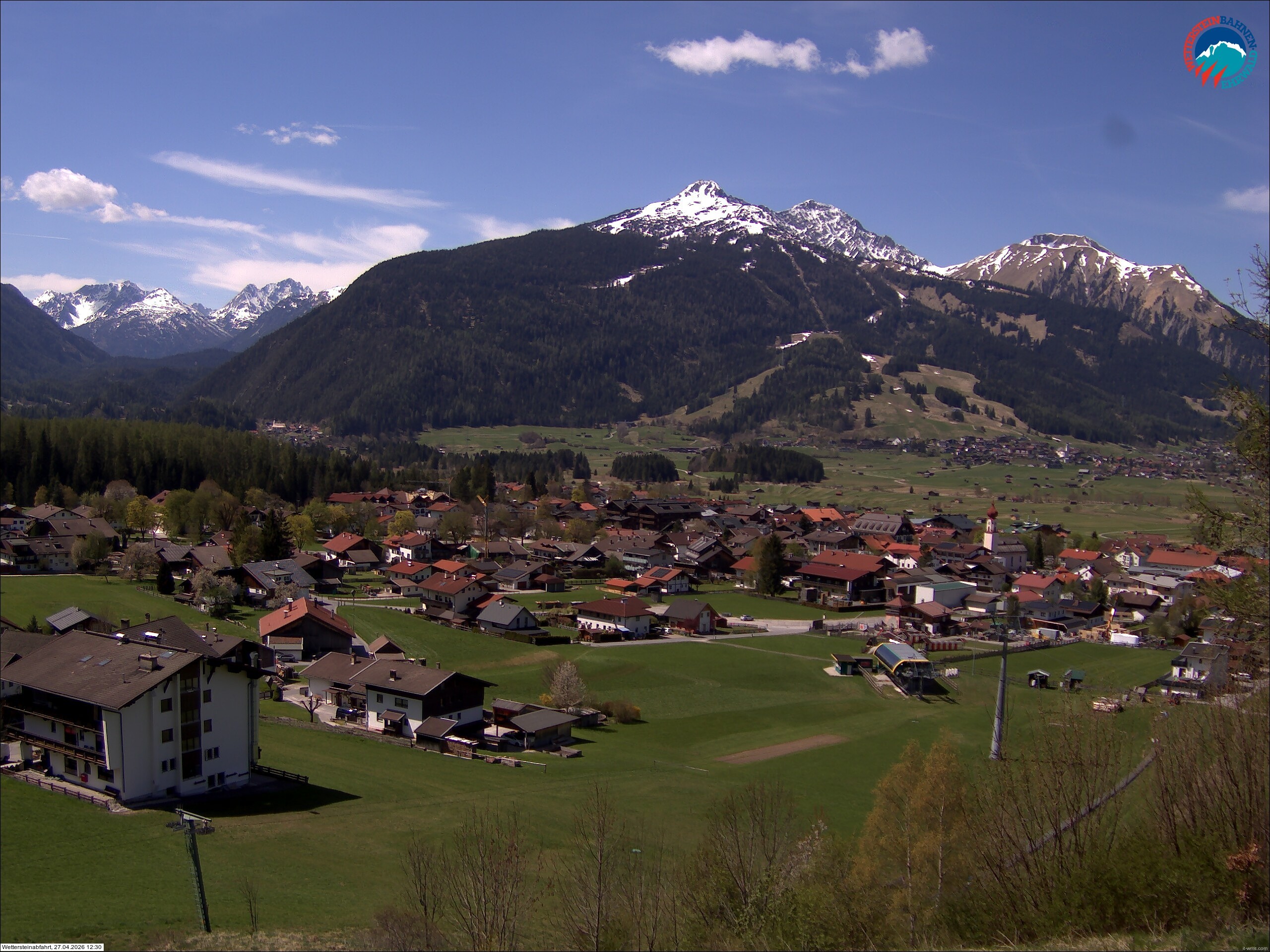 Archiv Foto Webcam Sonnenhang Sessellift Ehrwald