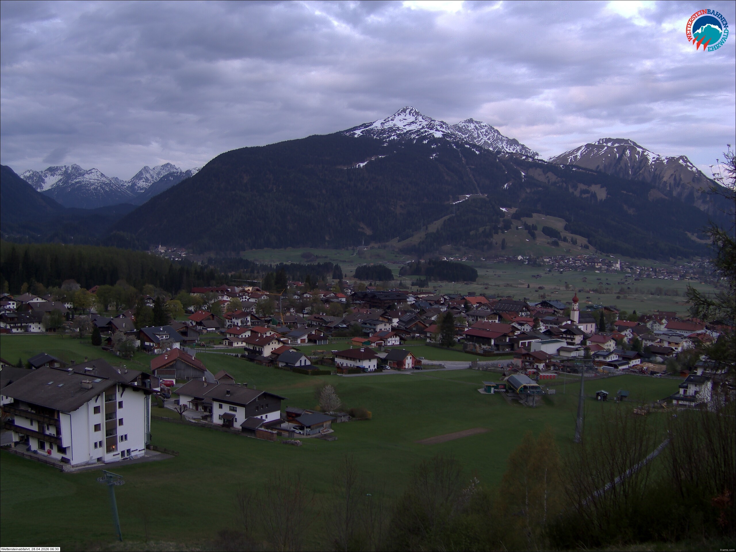 Archiv Foto Webcam Sonnenhang Sessellift Ehrwald