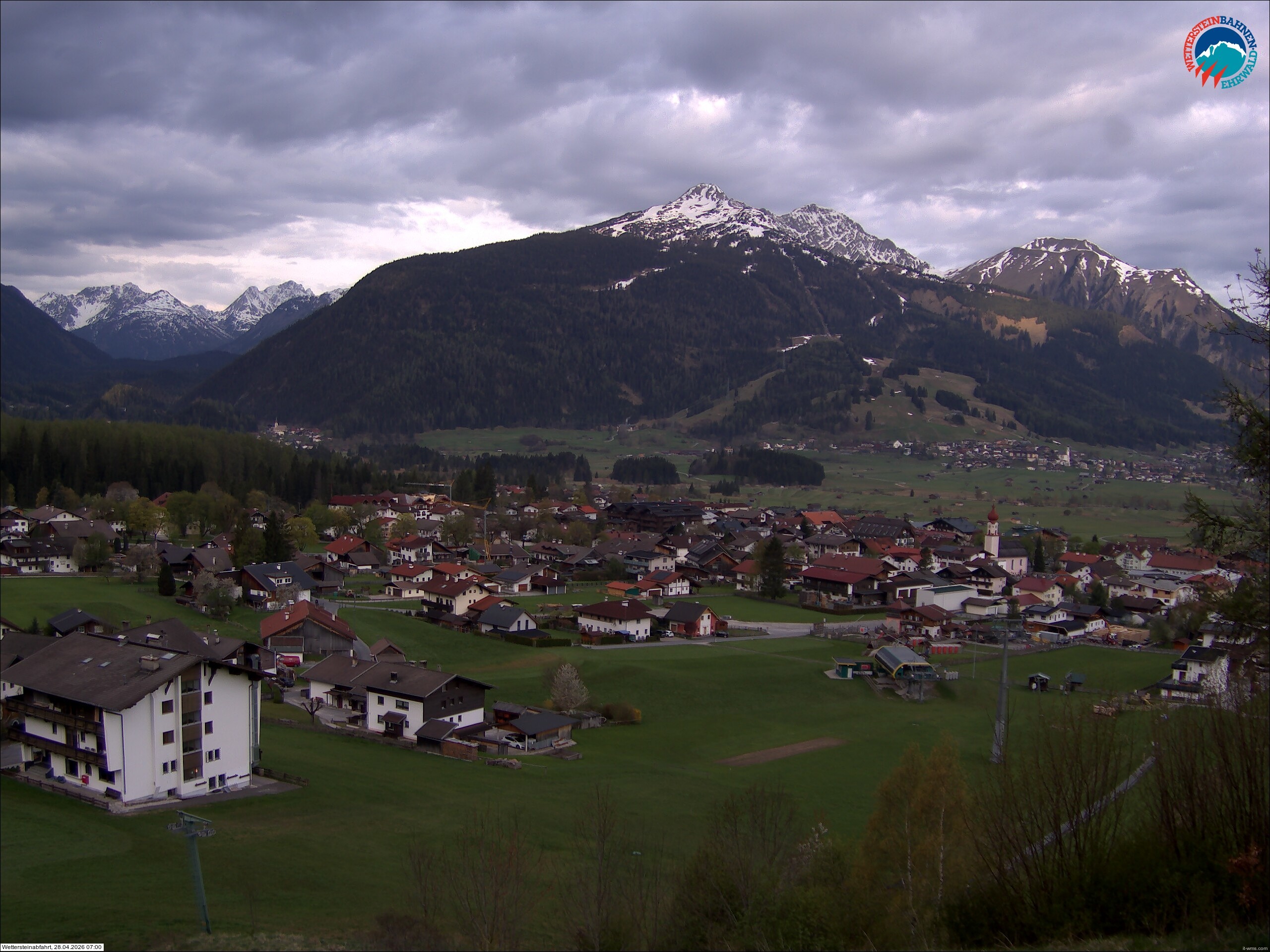 Archiv Foto Webcam Sonnenhang Sessellift Ehrwald