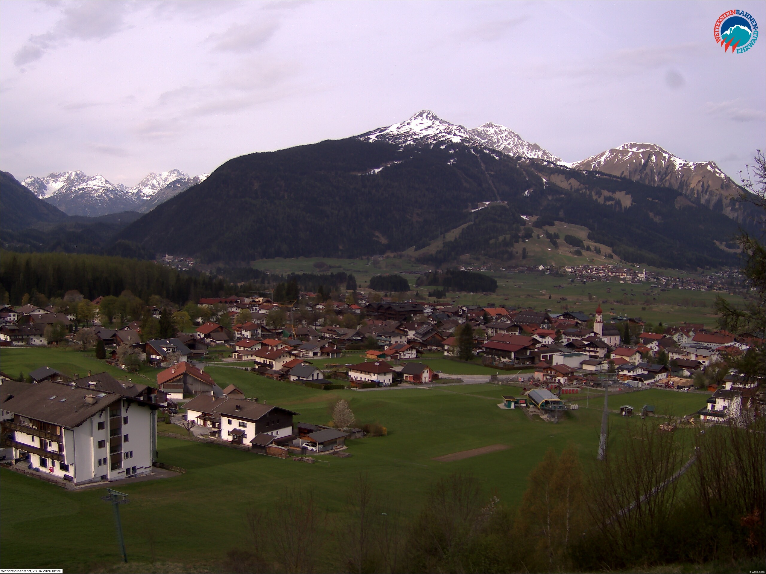 Archiv Foto Webcam Sonnenhang Sessellift Ehrwald