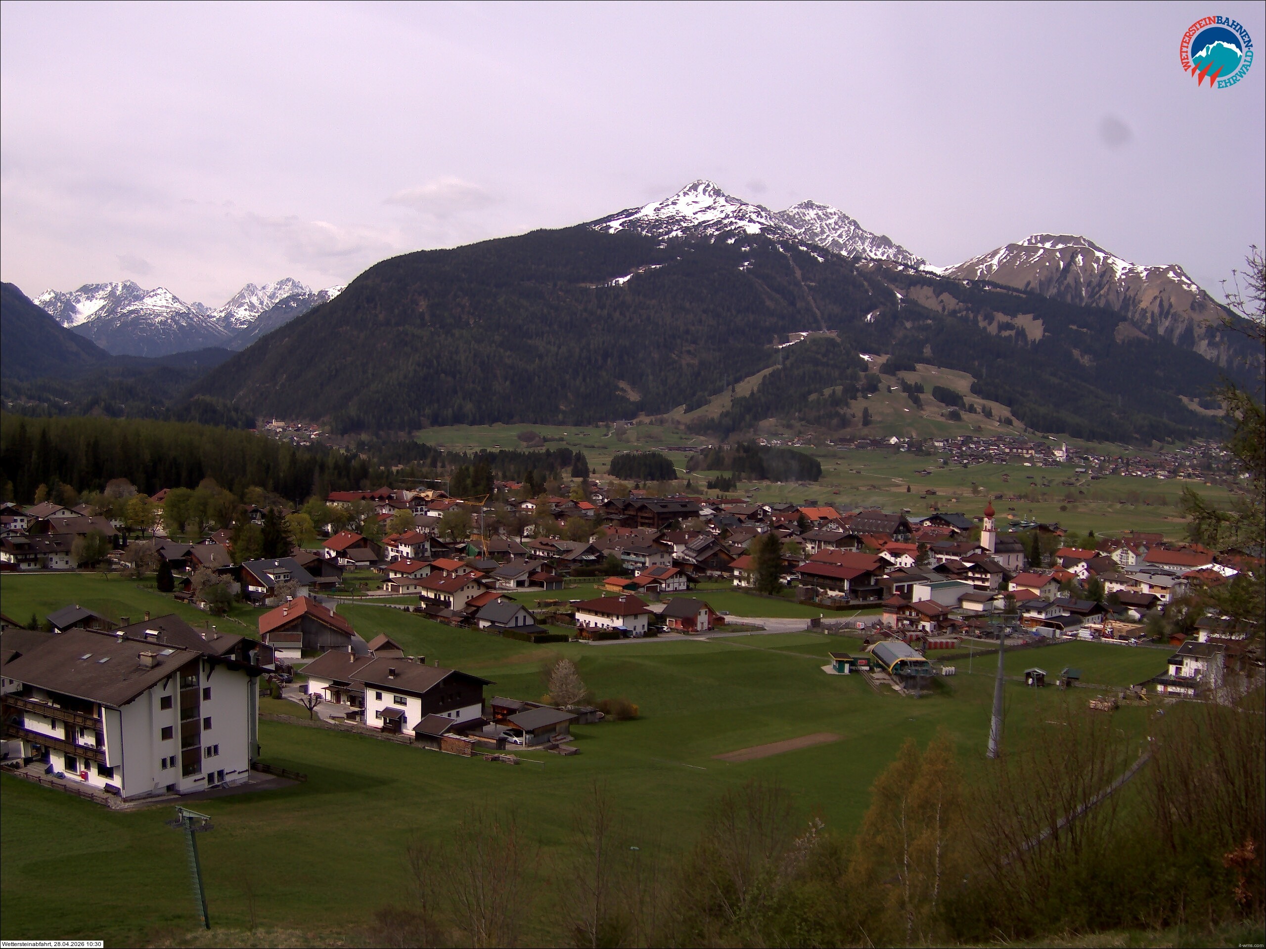 Archiv Foto Webcam Sonnenhang Sessellift Ehrwald