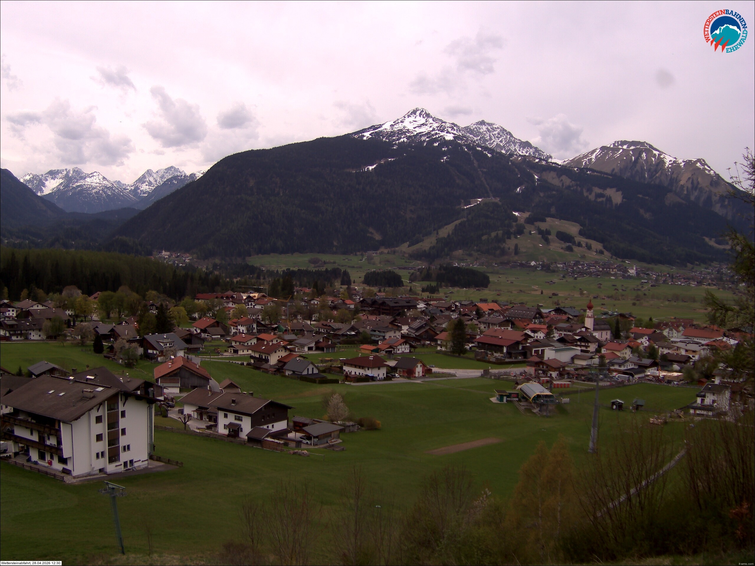 Archiv Foto Webcam Sonnenhang Sessellift Ehrwald