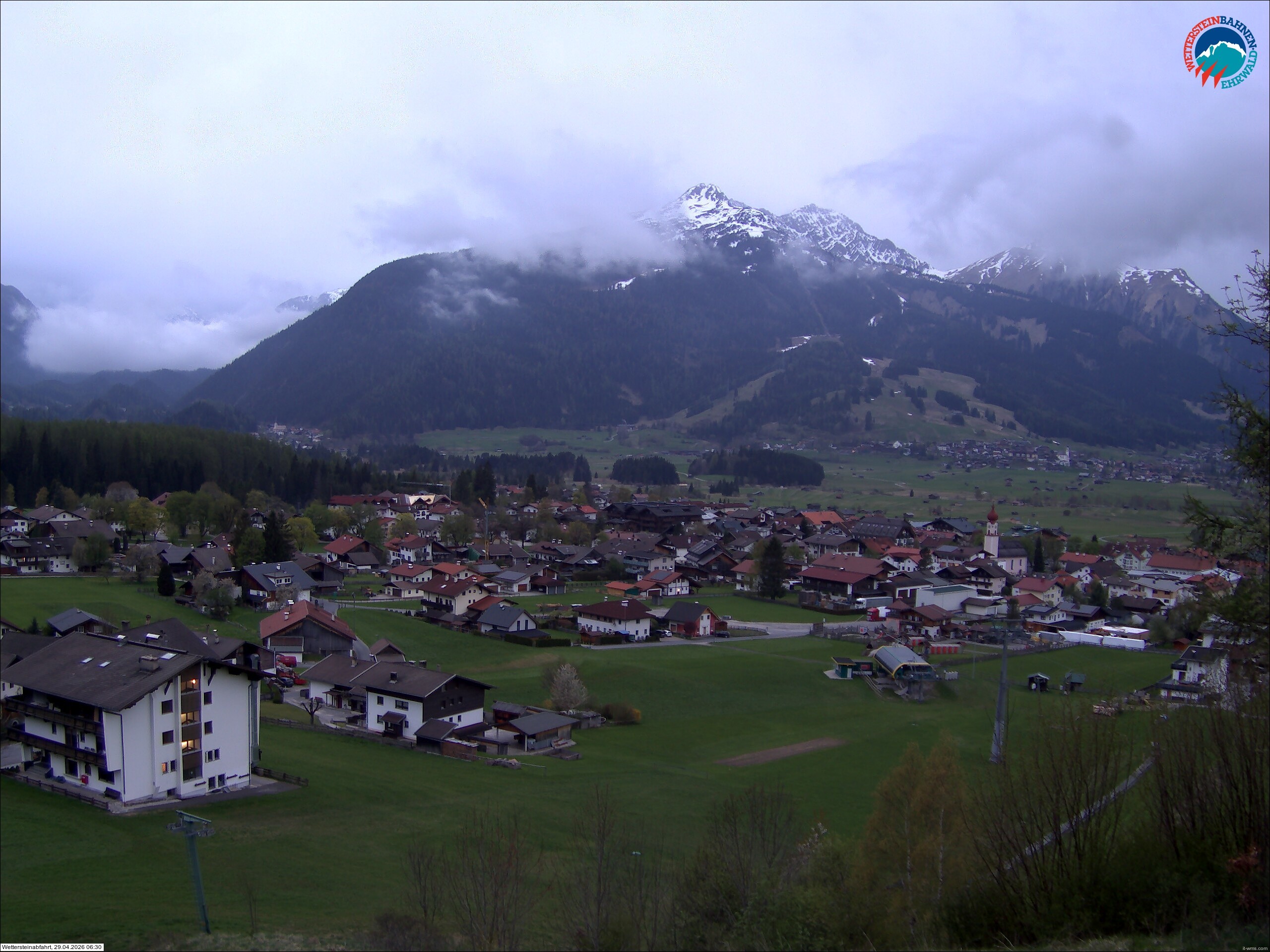 Archiv Foto Webcam Sonnenhang Sessellift Ehrwald