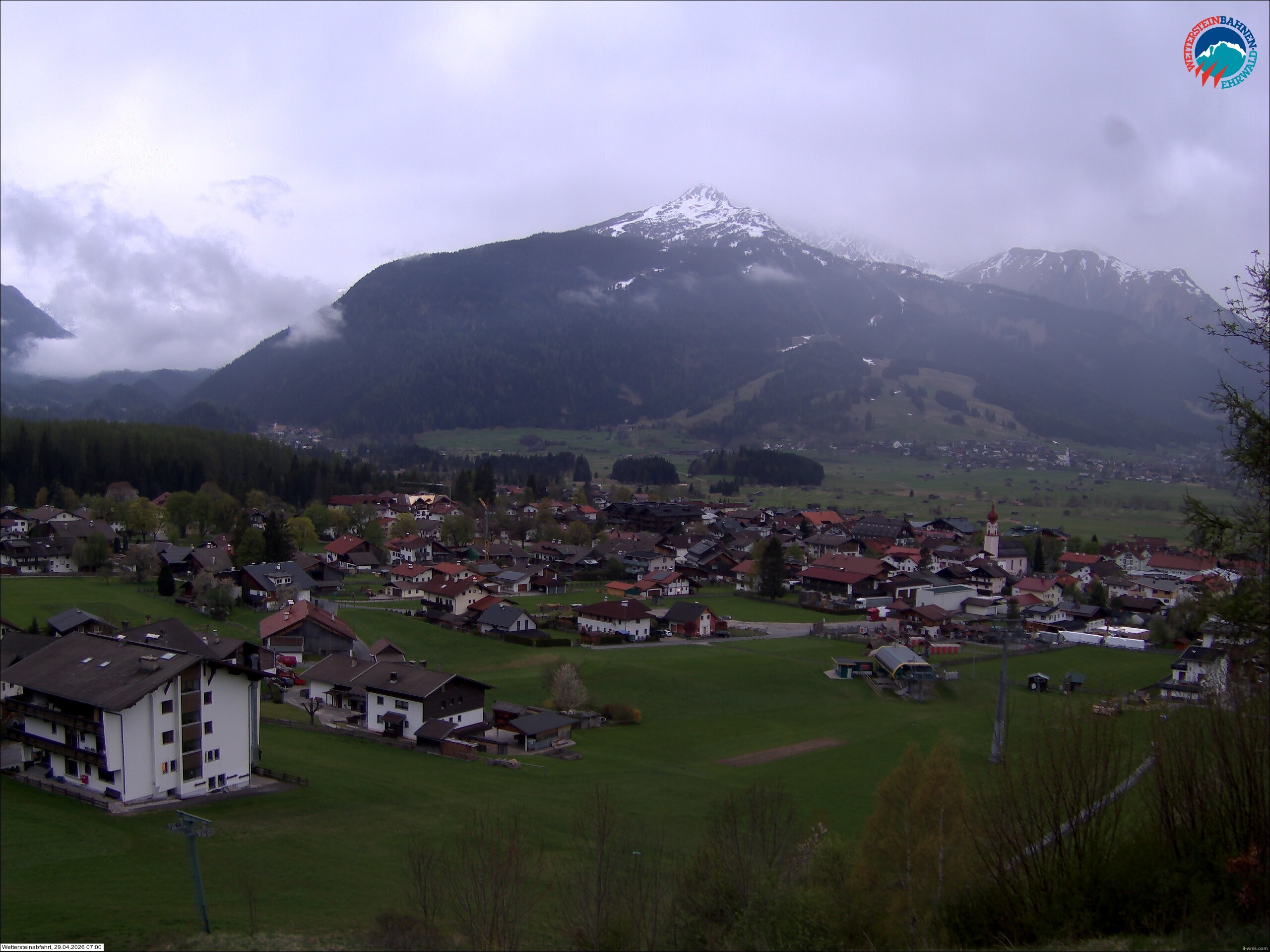 Archiv Foto Webcam Sonnenhang Sessellift Ehrwald