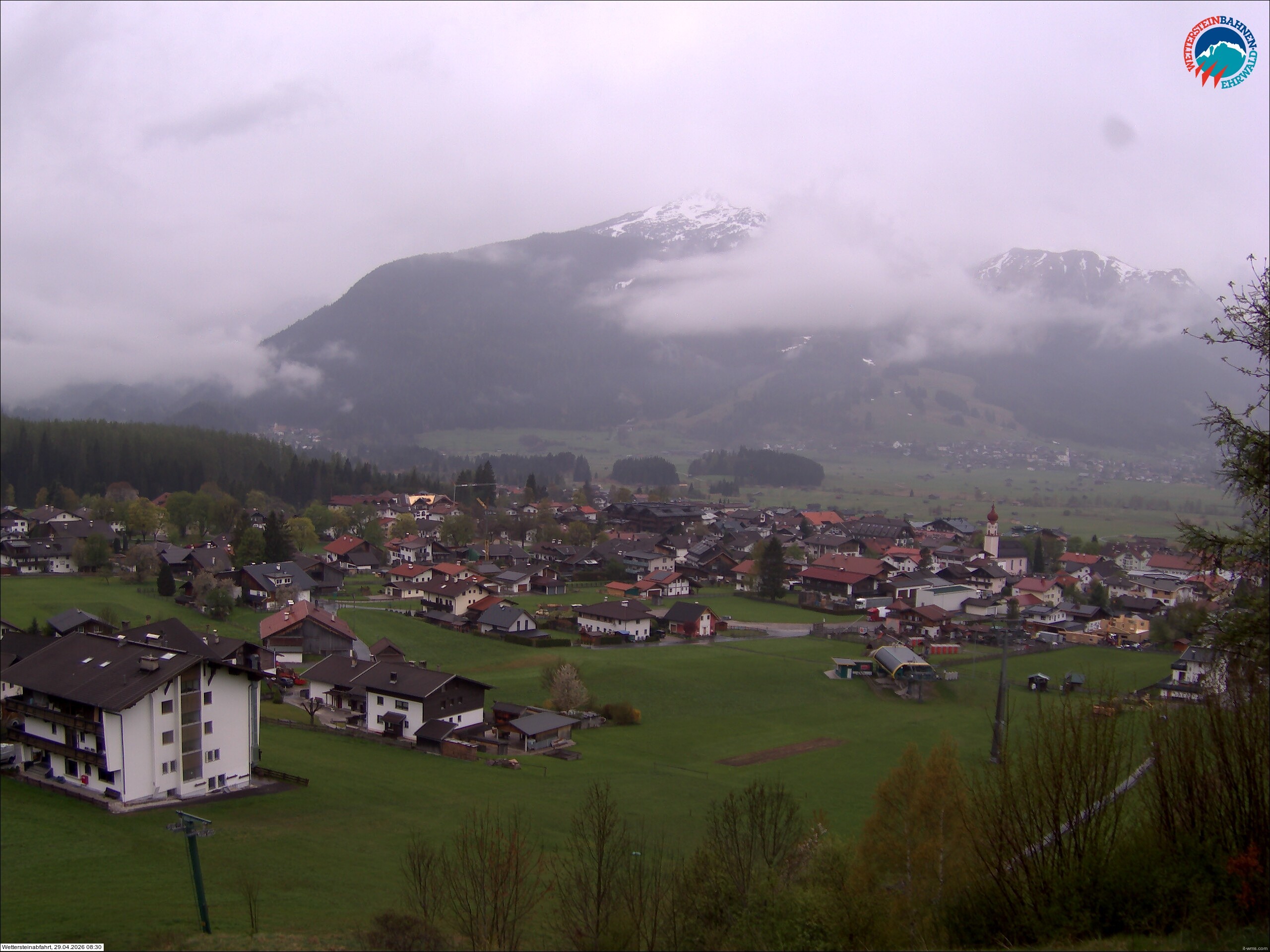 Archiv Foto Webcam Sonnenhang Sessellift Ehrwald