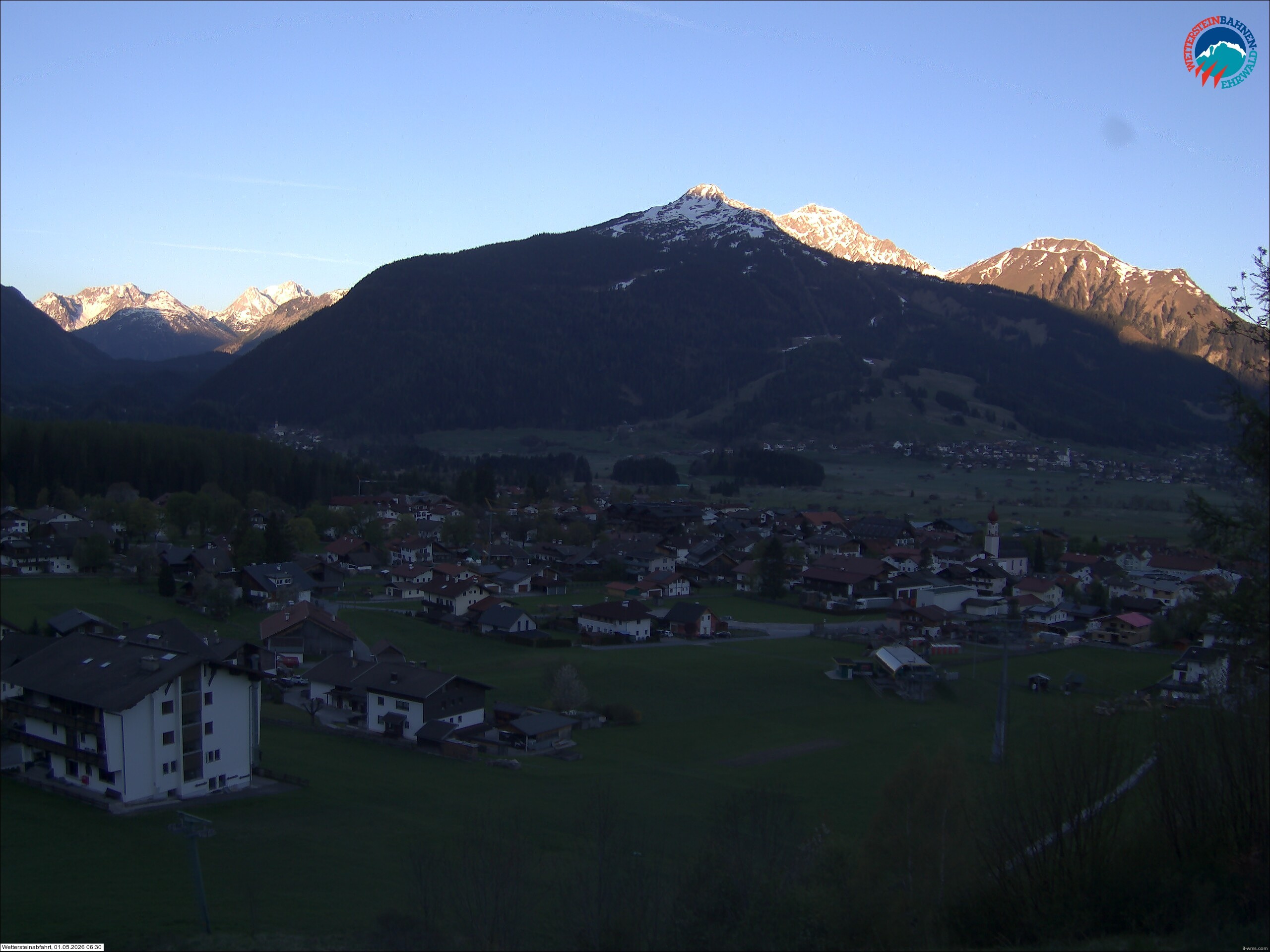 Archiv Foto Webcam Sonnenhang Sessellift Ehrwald