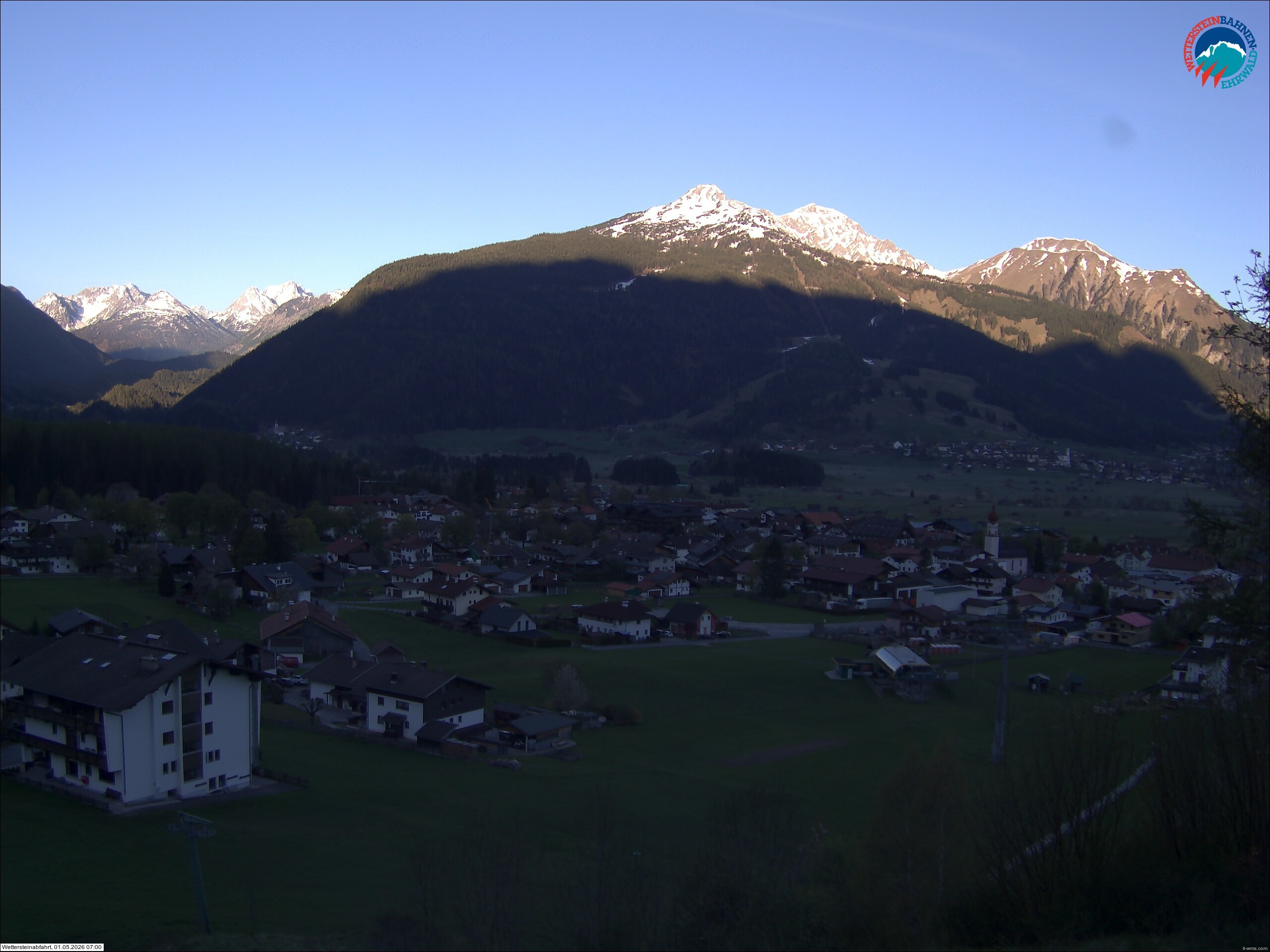 Archiv Foto Webcam Sonnenhang Sessellift Ehrwald
