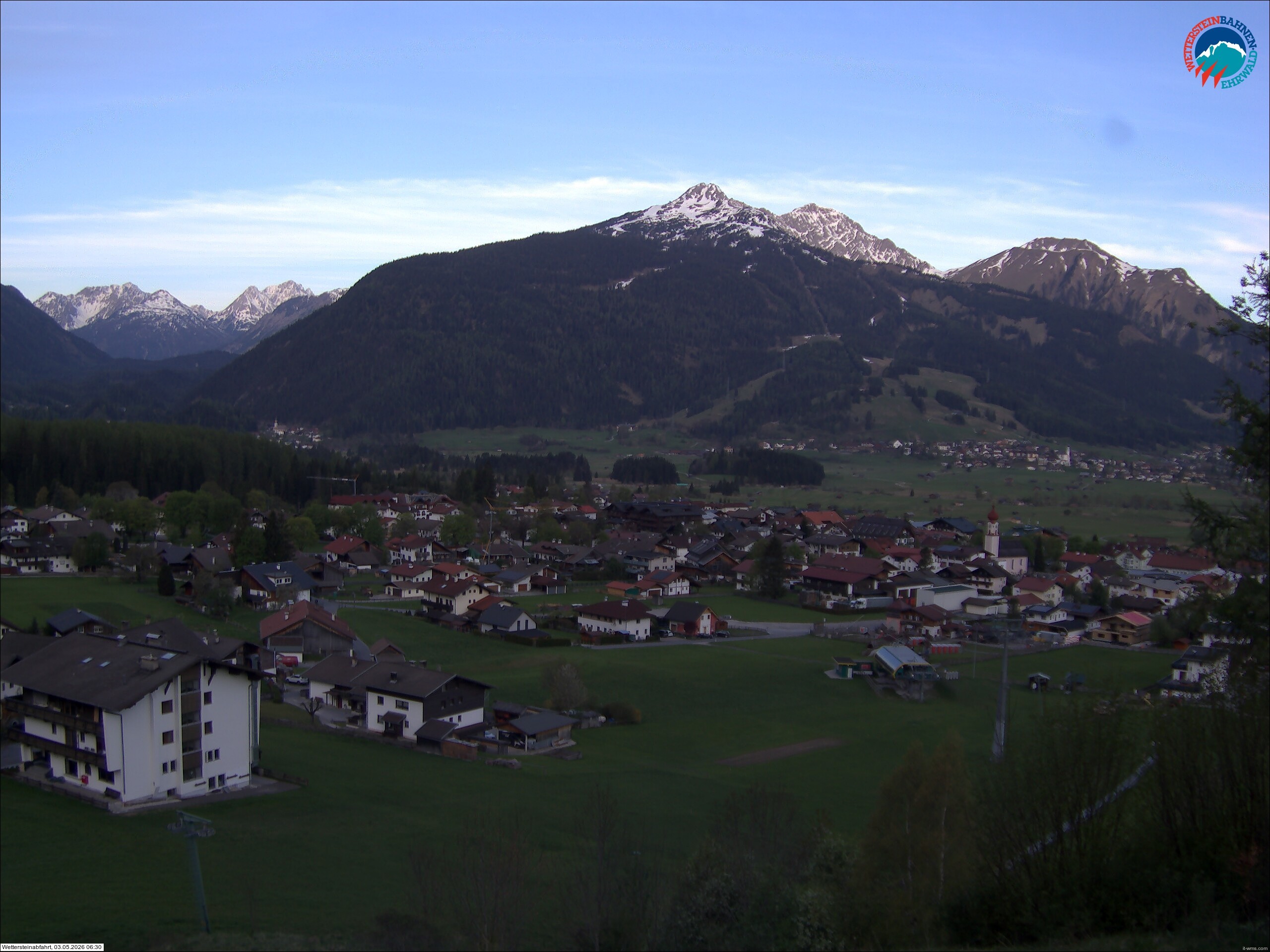 Archiv Foto Webcam Sonnenhang Sessellift Ehrwald