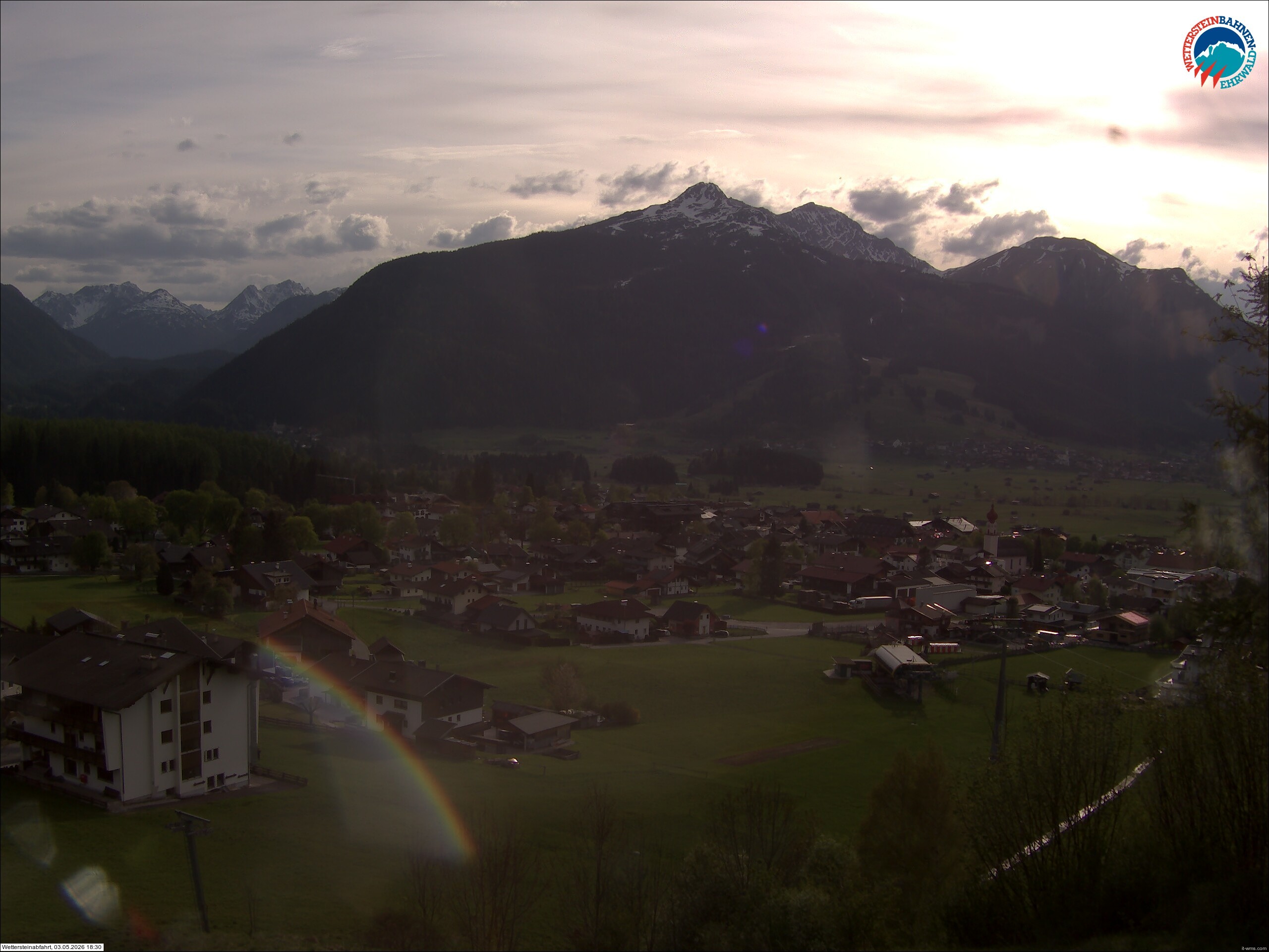 Archiv Foto Webcam Sonnenhang Sessellift Ehrwald