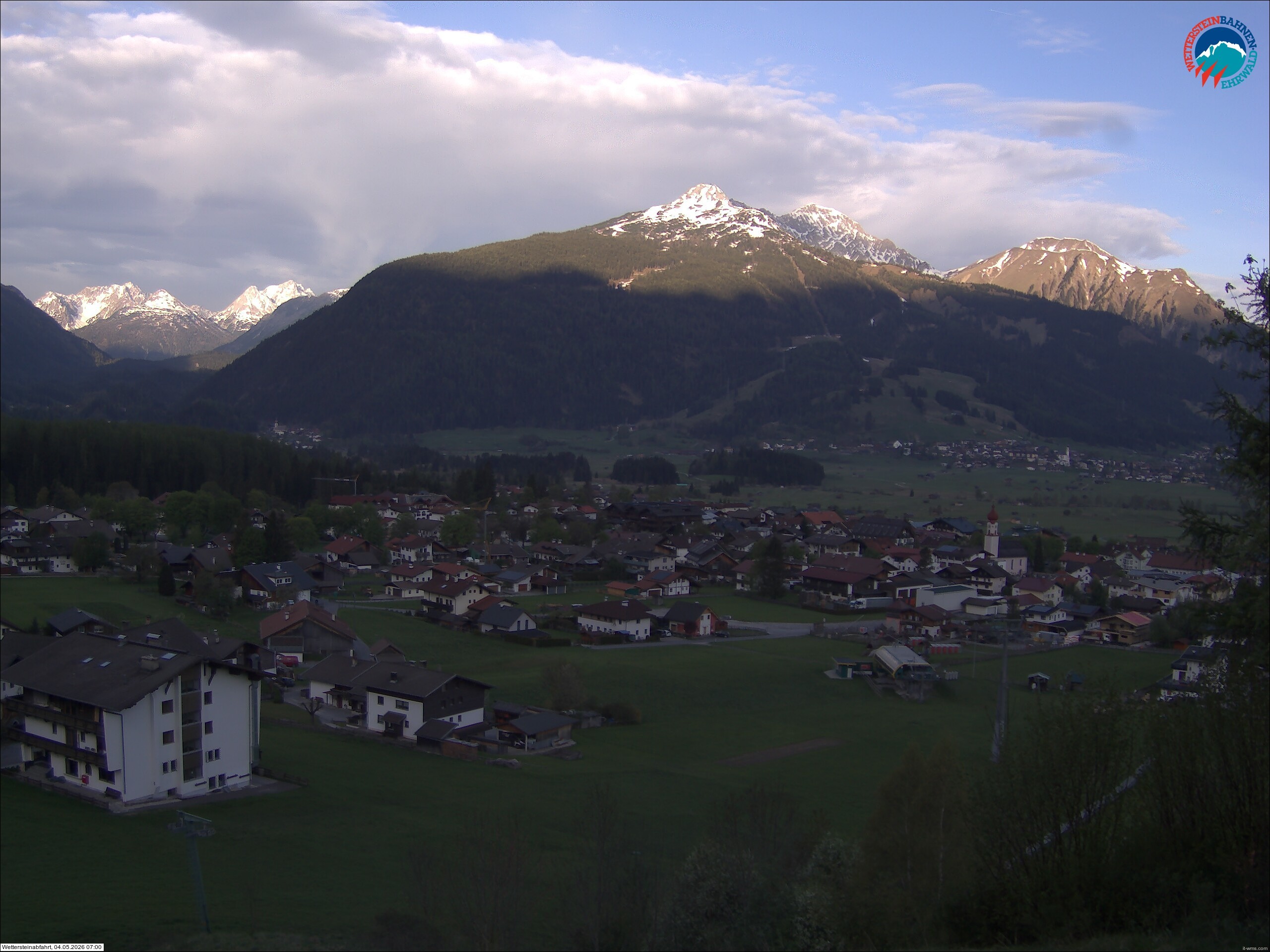 Archiv Foto Webcam Sonnenhang Sessellift Ehrwald
