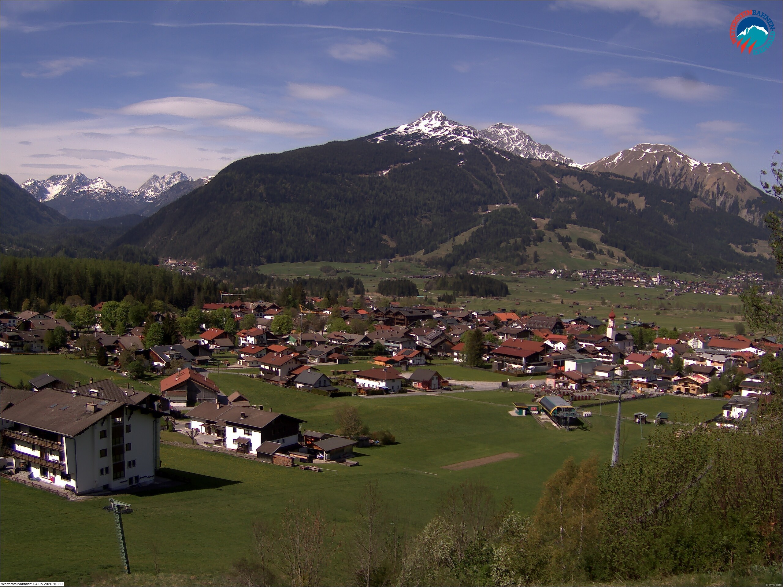 Archiv Foto Webcam Sonnenhang Sessellift Ehrwald