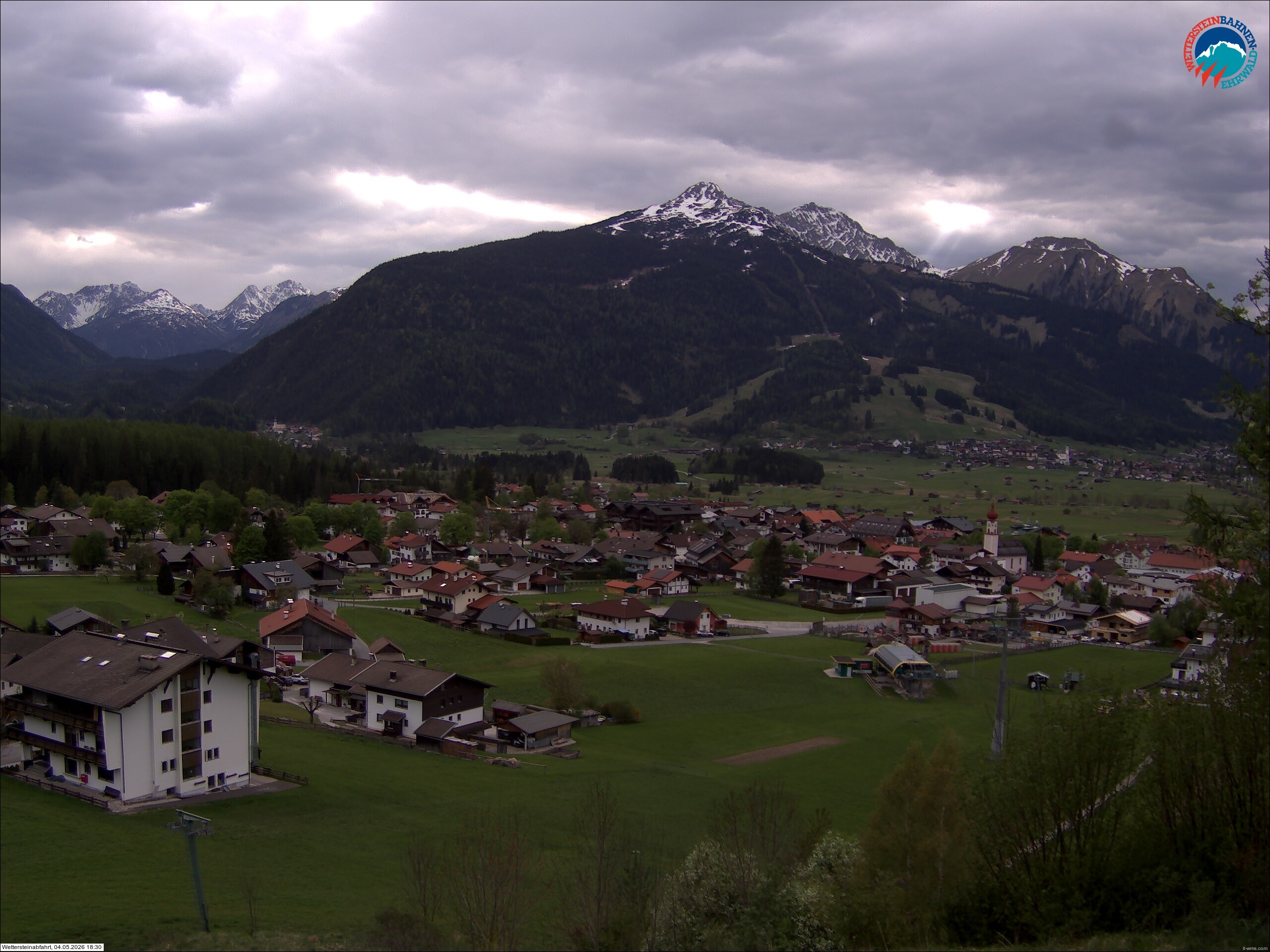 Archiv Foto Webcam Sonnenhang Sessellift Ehrwald