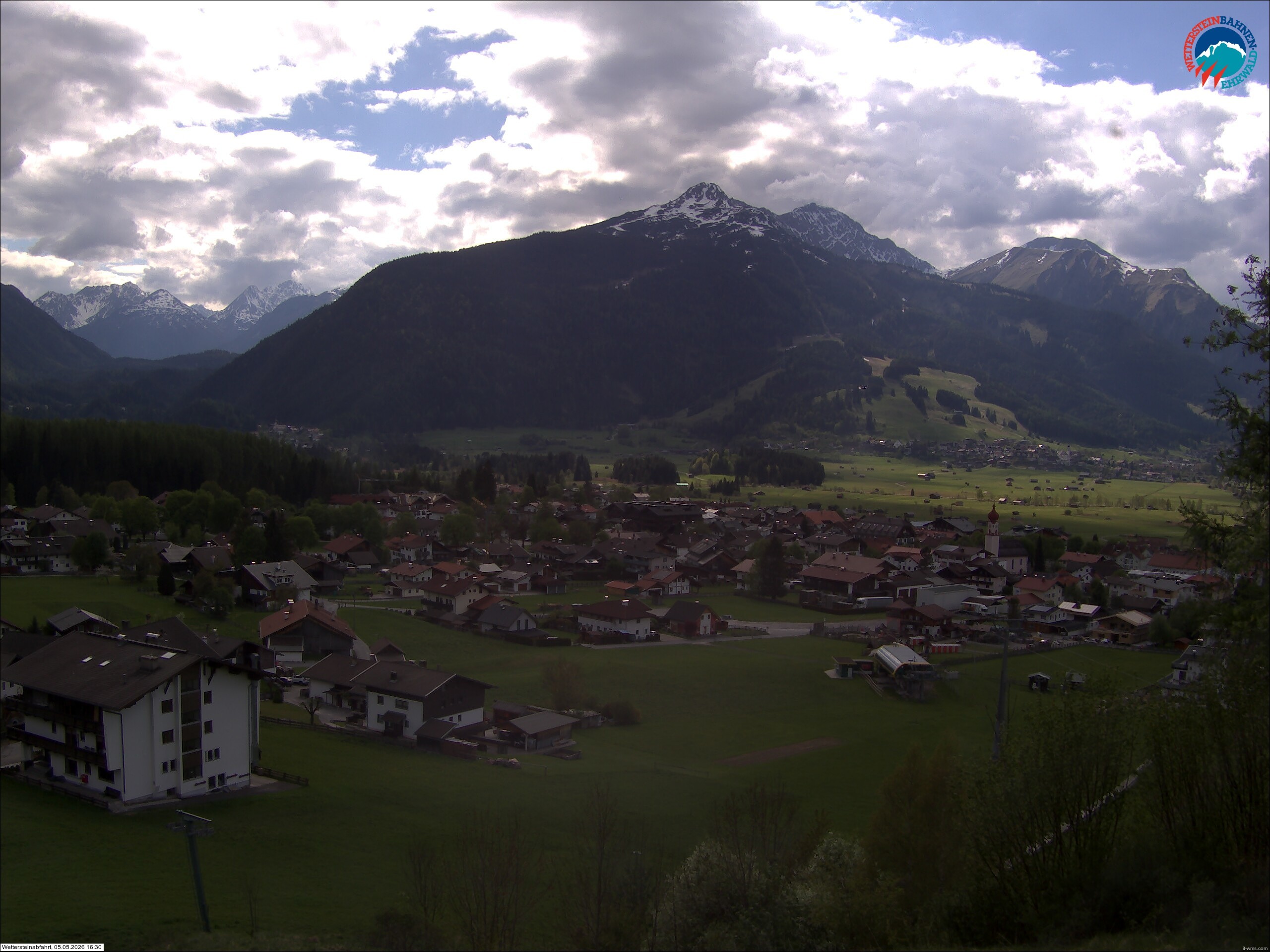 Archiv Foto Webcam Sonnenhang Sessellift Ehrwald
