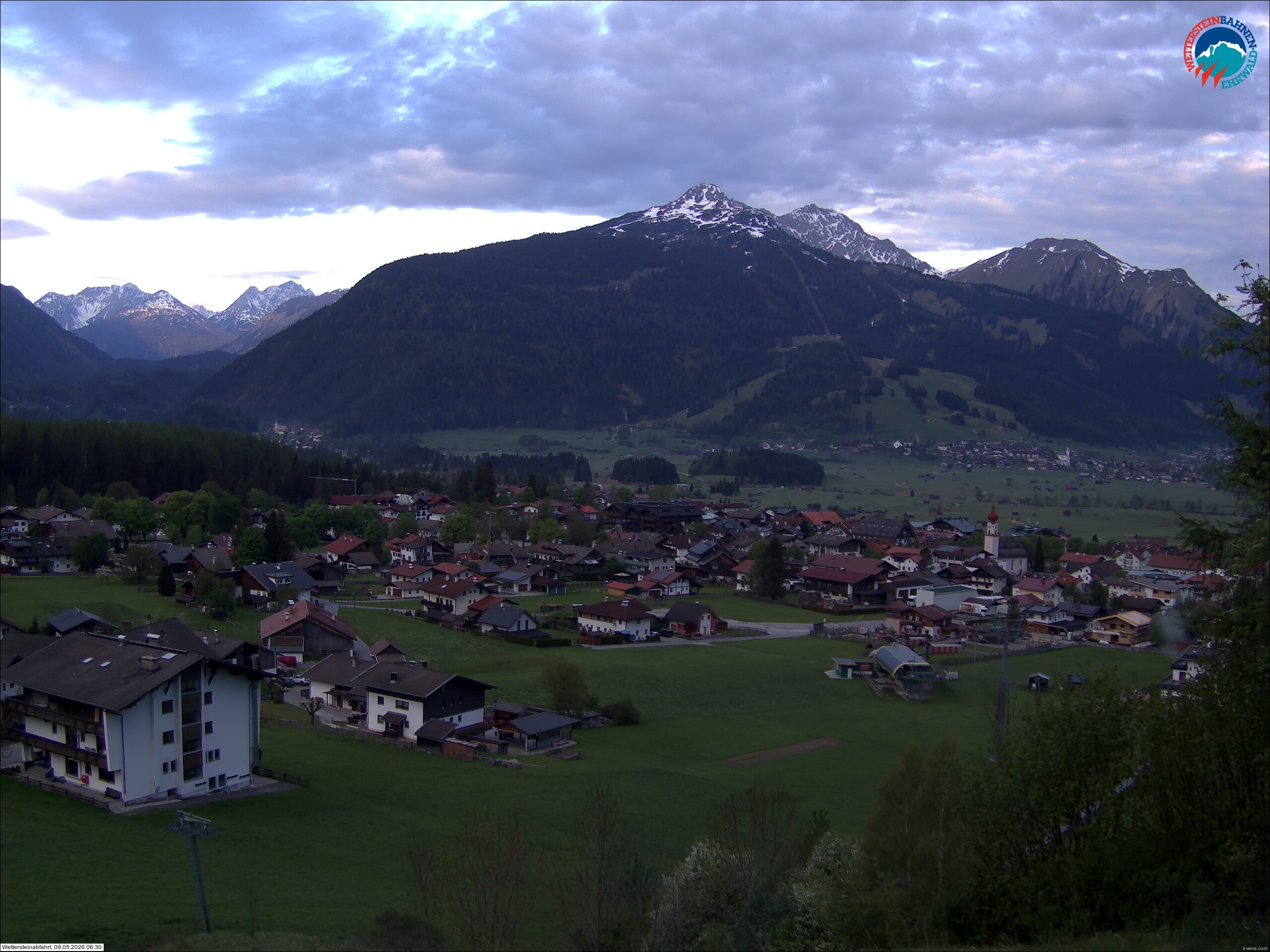 Archiv Foto Webcam Sonnenhang Sessellift Ehrwald