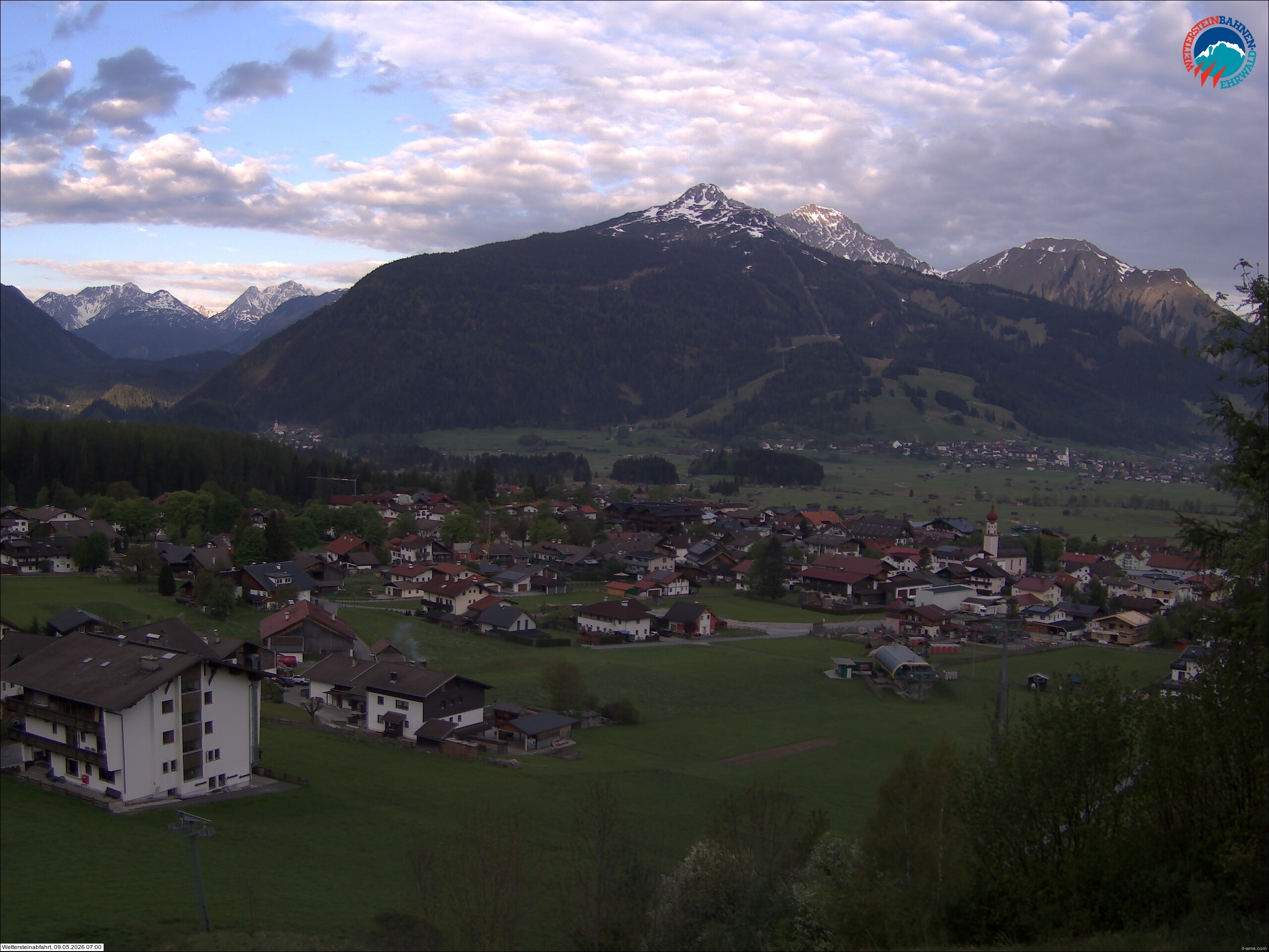 Archiv Foto Webcam Sonnenhang Sessellift Ehrwald
