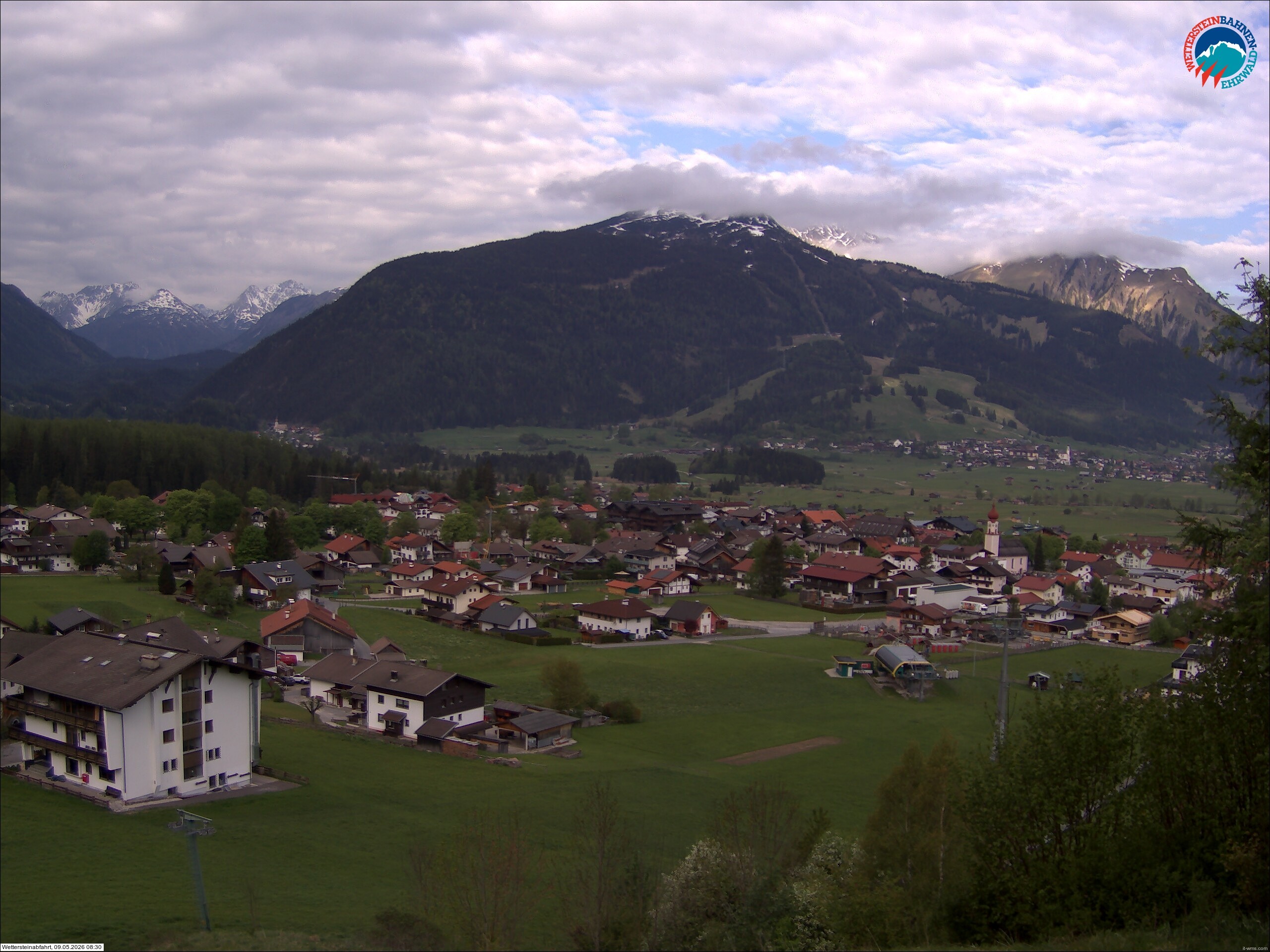 Archiv Foto Webcam Sonnenhang Sessellift Ehrwald