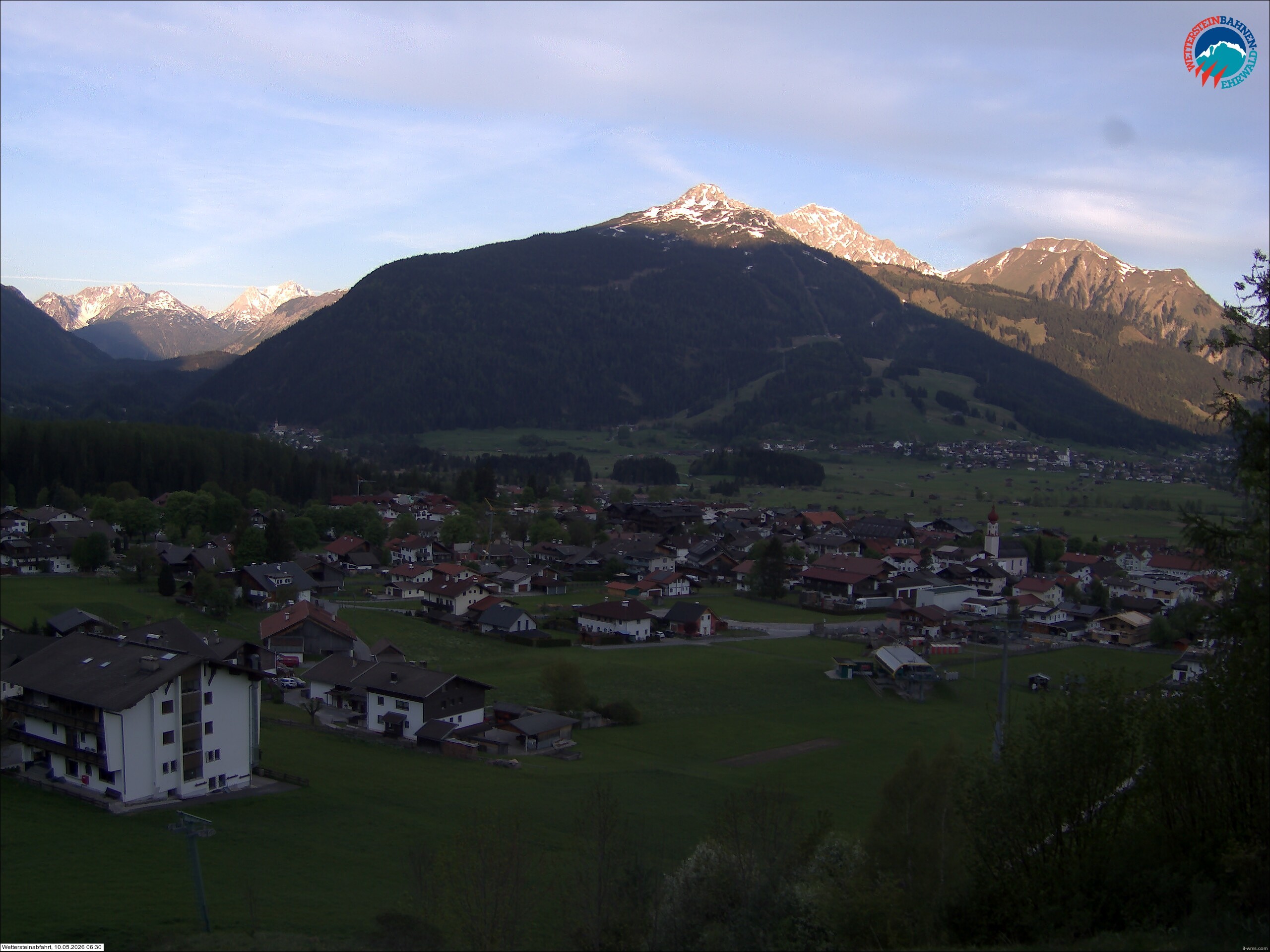 Archiv Foto Webcam Sonnenhang Sessellift Ehrwald