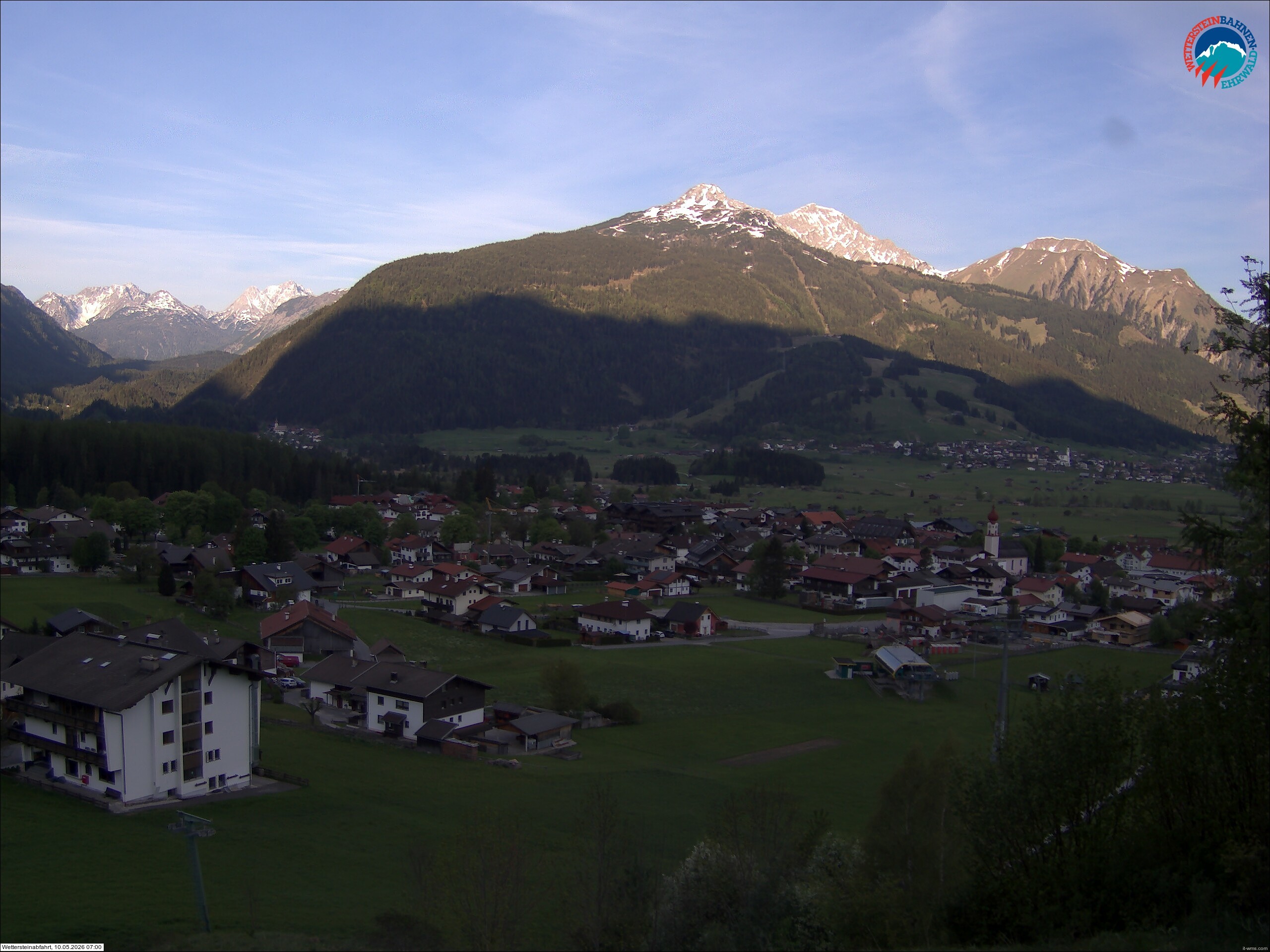 Archiv Foto Webcam Sonnenhang Sessellift Ehrwald
