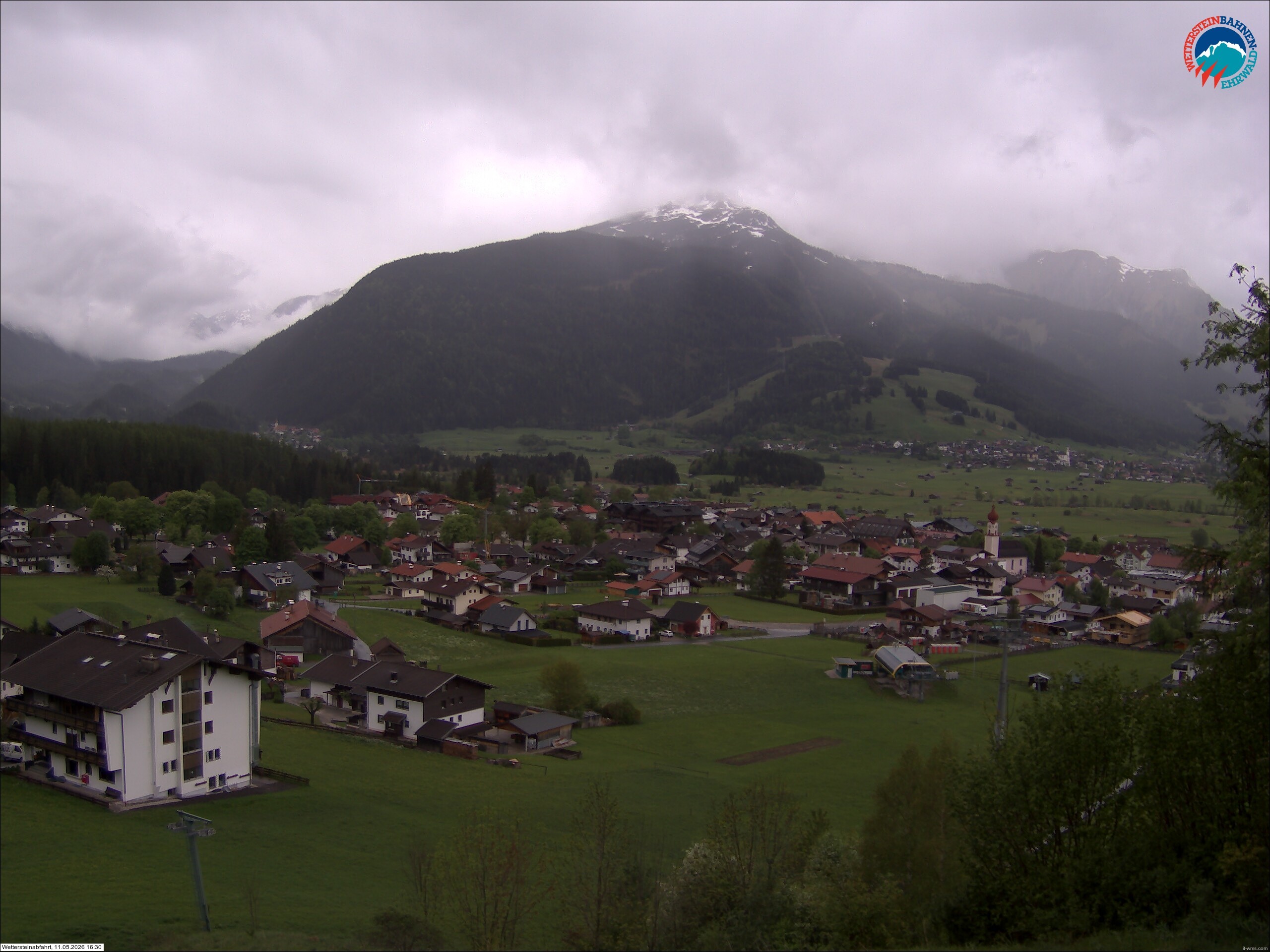 Archiv Foto Webcam Sonnenhang Sessellift Ehrwald