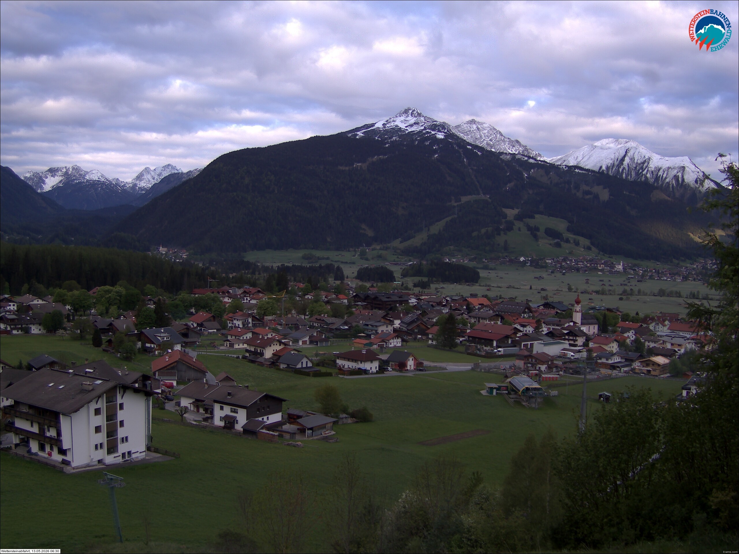 Archiv Foto Webcam Sonnenhang Sessellift Ehrwald