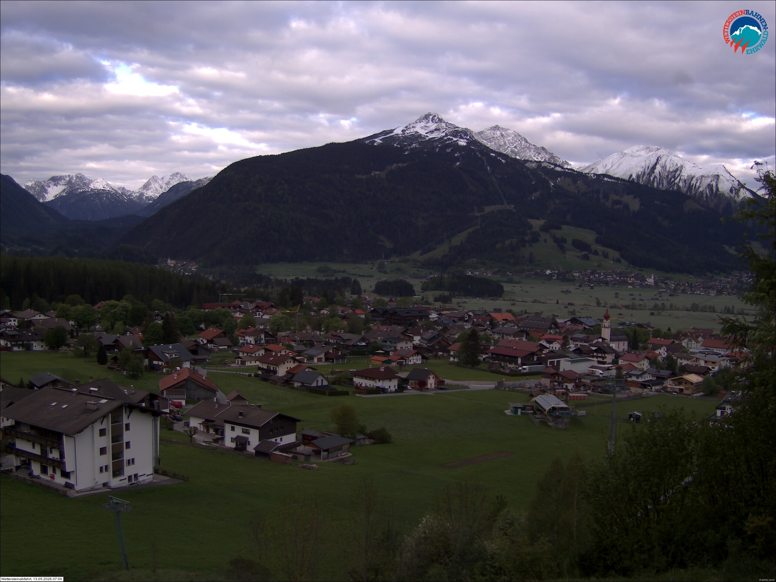Archiv Foto Webcam Sonnenhang Sessellift Ehrwald