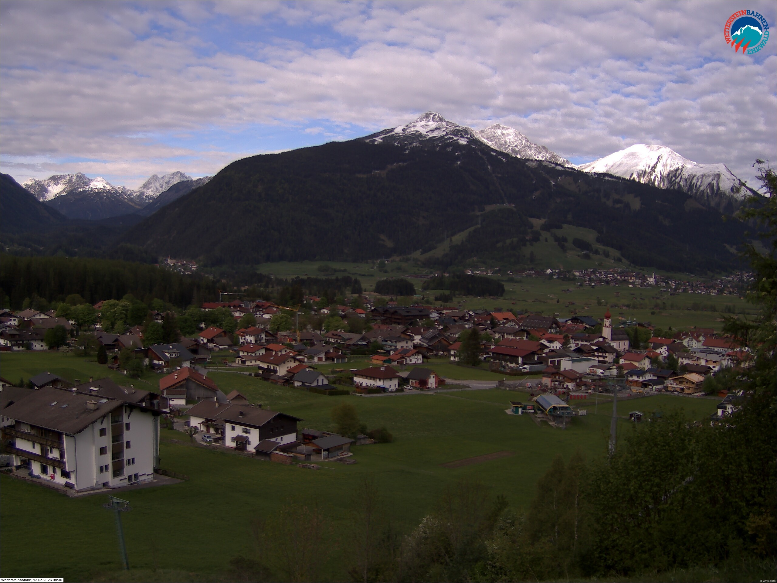 Archiv Foto Webcam Sonnenhang Sessellift Ehrwald