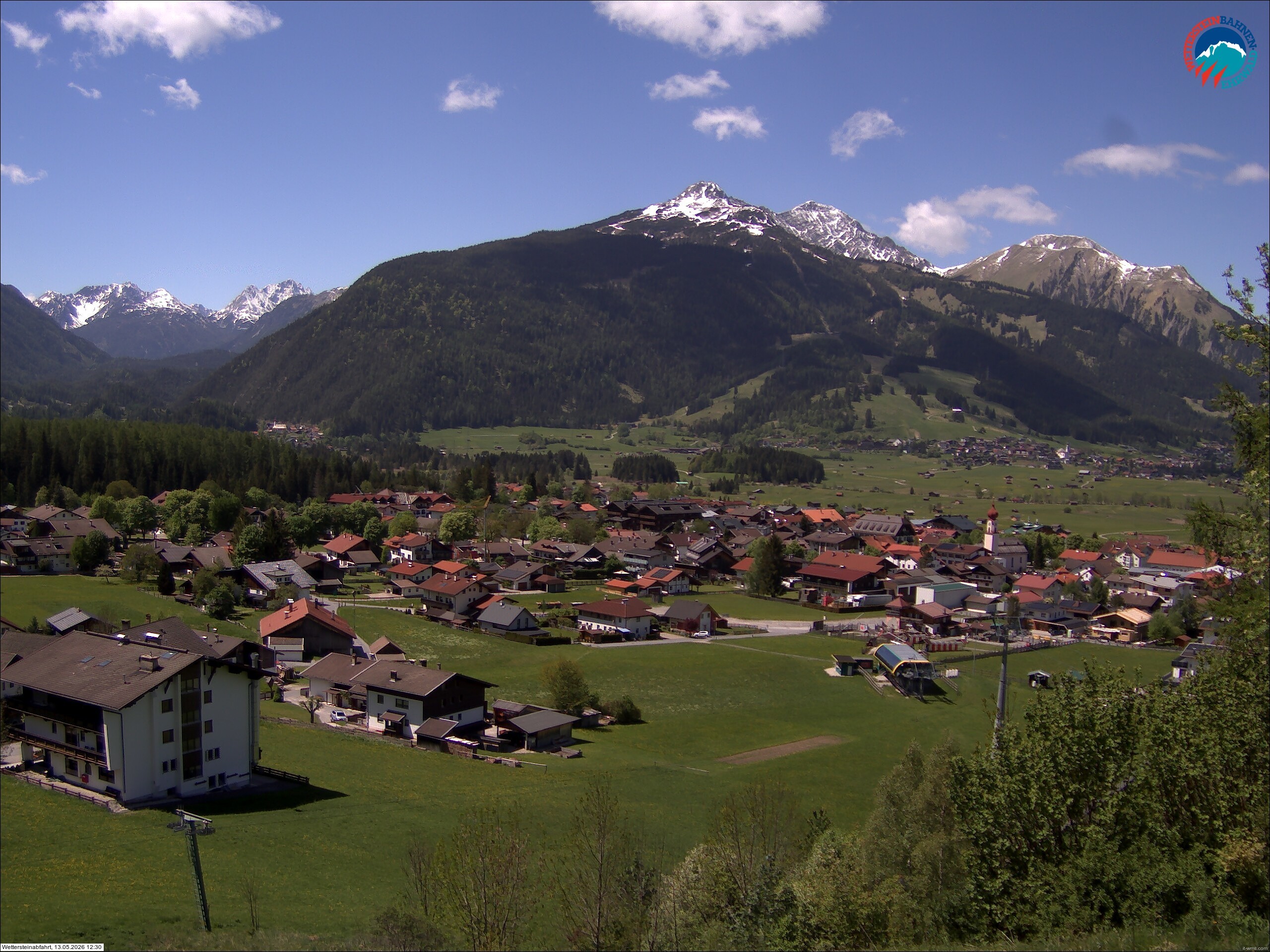 Archiv Foto Webcam Sonnenhang Sessellift Ehrwald