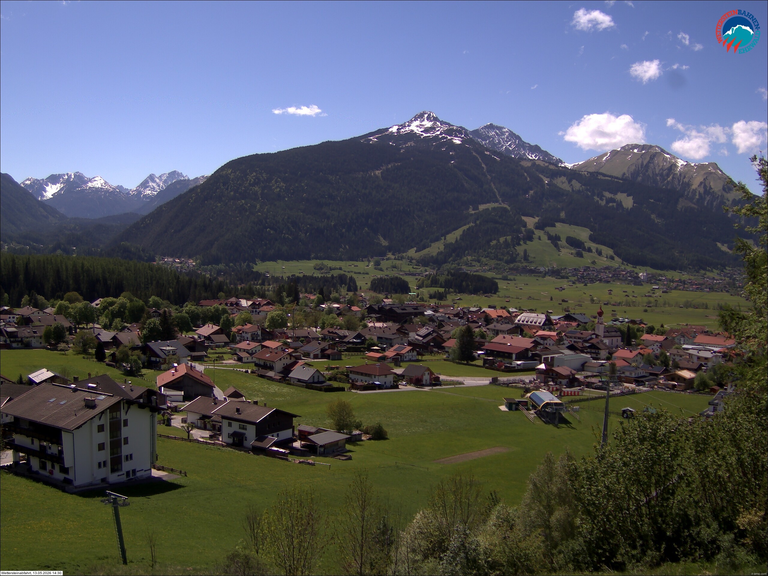 Archiv Foto Webcam Sonnenhang Sessellift Ehrwald