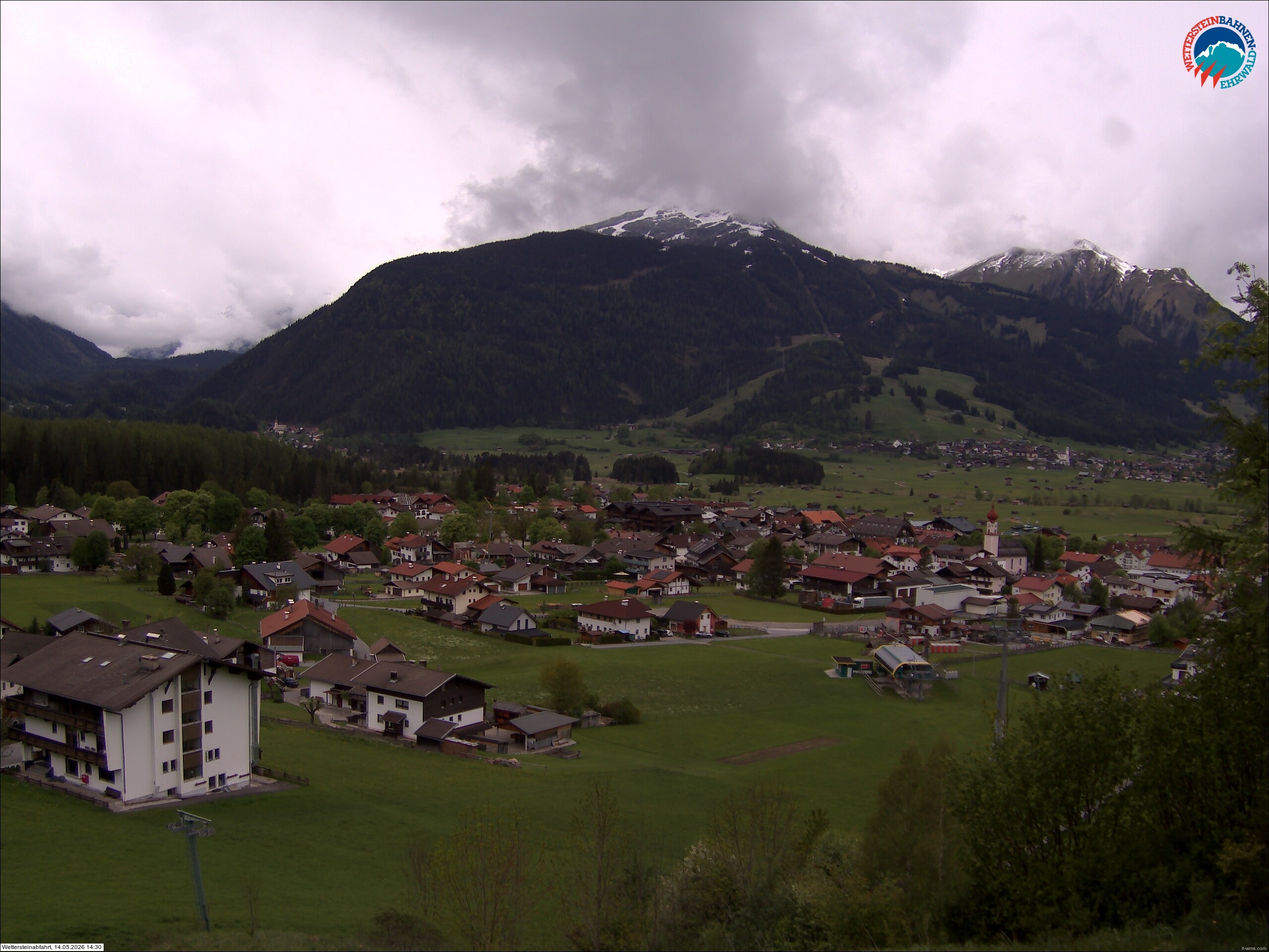 Archiv Foto Webcam Sonnenhang Sessellift Ehrwald