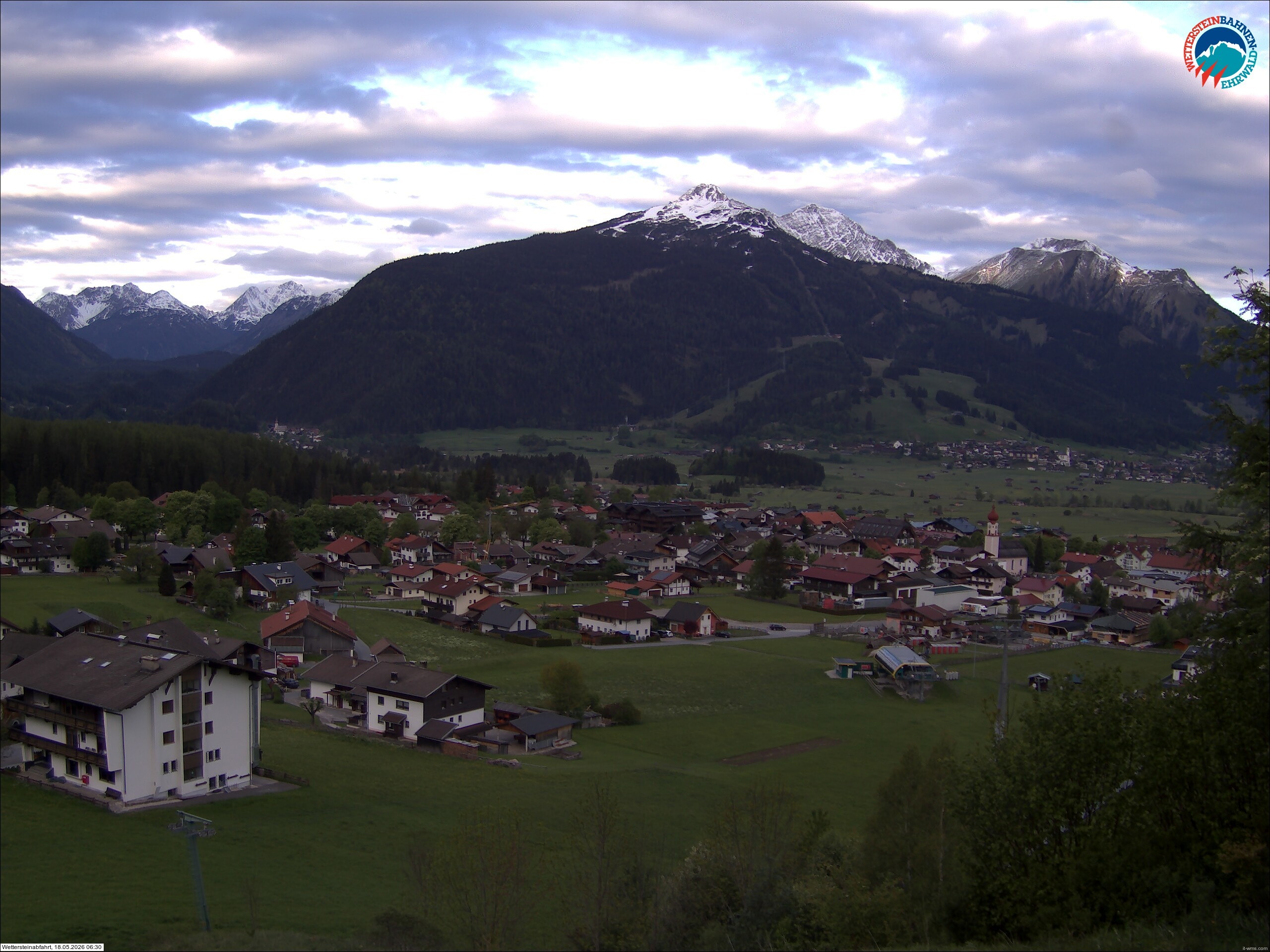 Archiv Foto Webcam Sonnenhang Sessellift Ehrwald