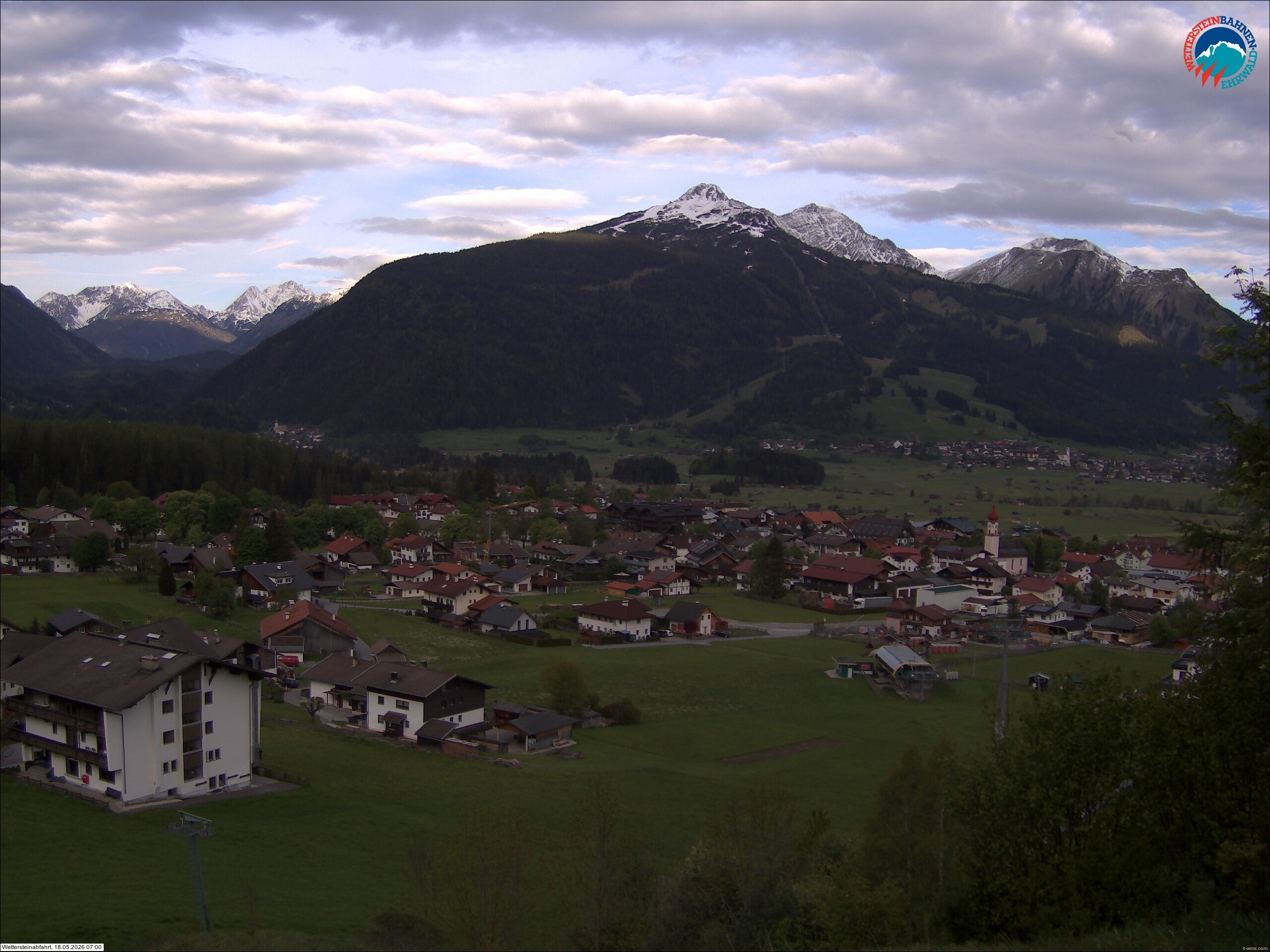 Archiv Foto Webcam Sonnenhang Sessellift Ehrwald
