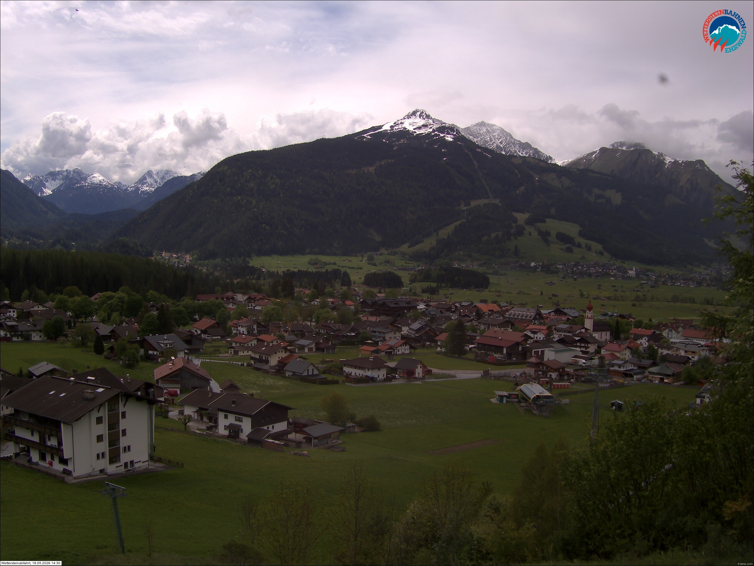 Archiv Foto Webcam Sonnenhang Sessellift Ehrwald